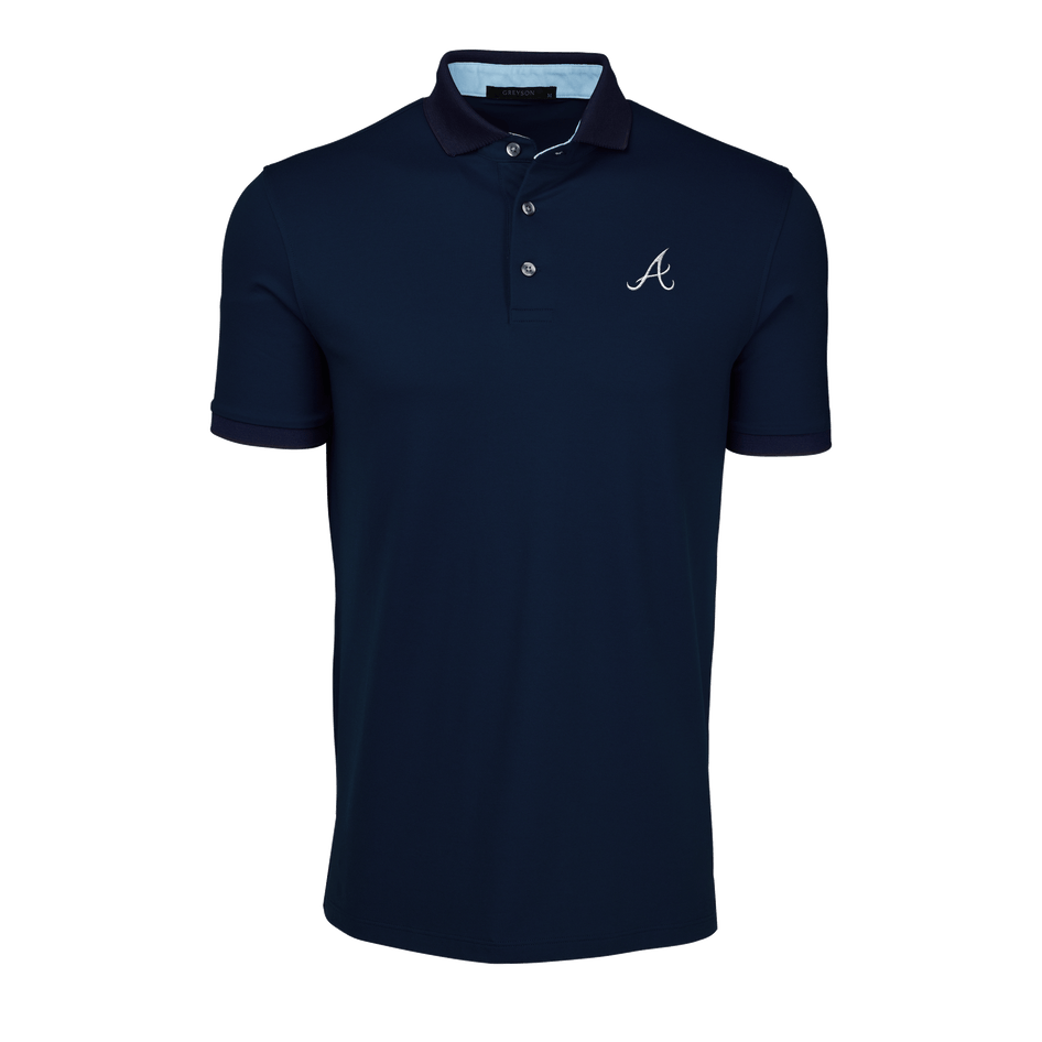 Atlanta Braves Wolf Short Sleeve Polo