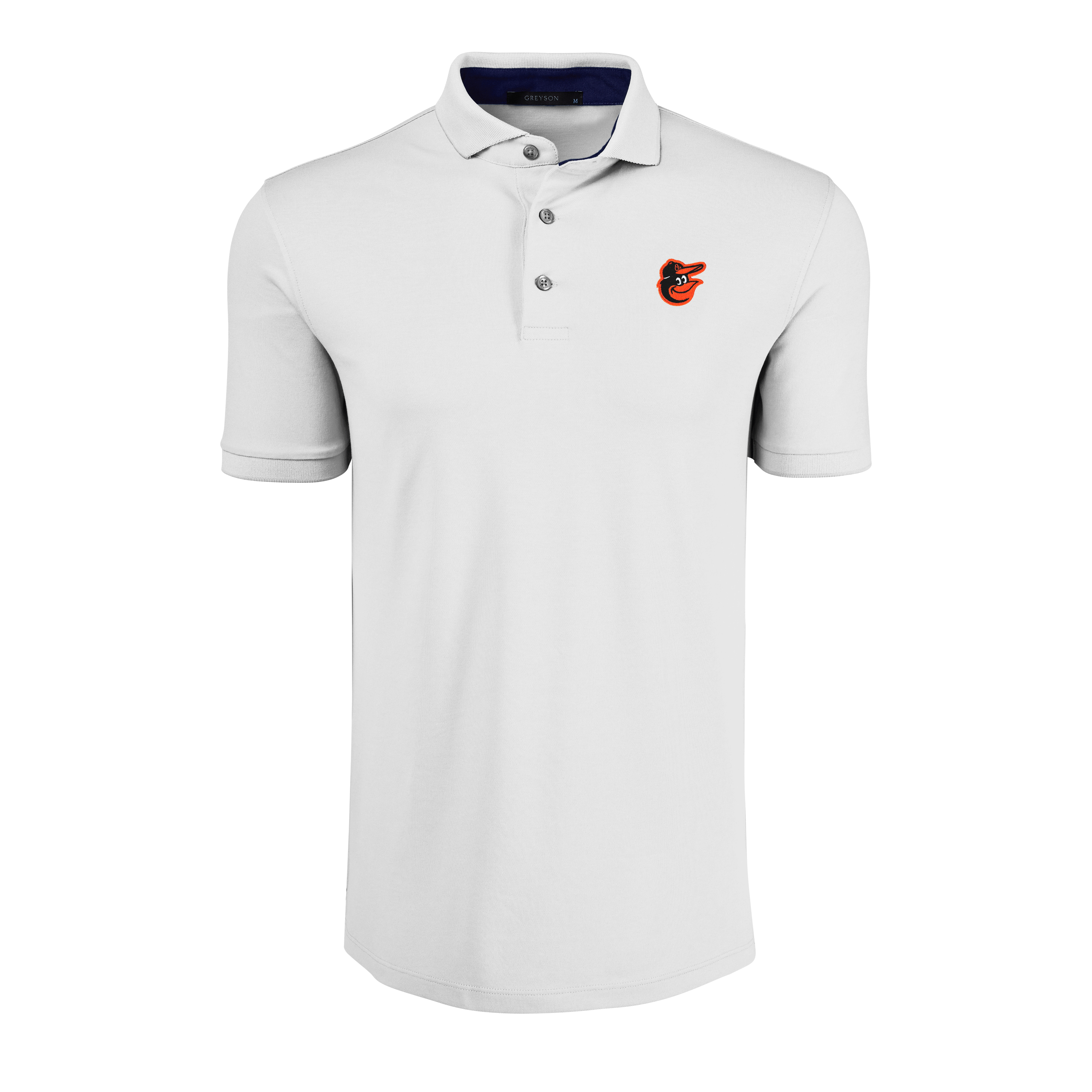 Mens Baltimore Orioles Wolf Short Sleeve Polo - Performance