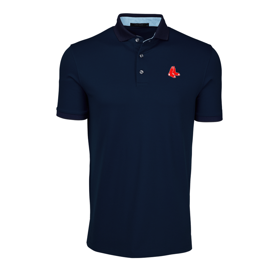 Boston Red Sox Cooperstown Wolf Short Sleeve Polo