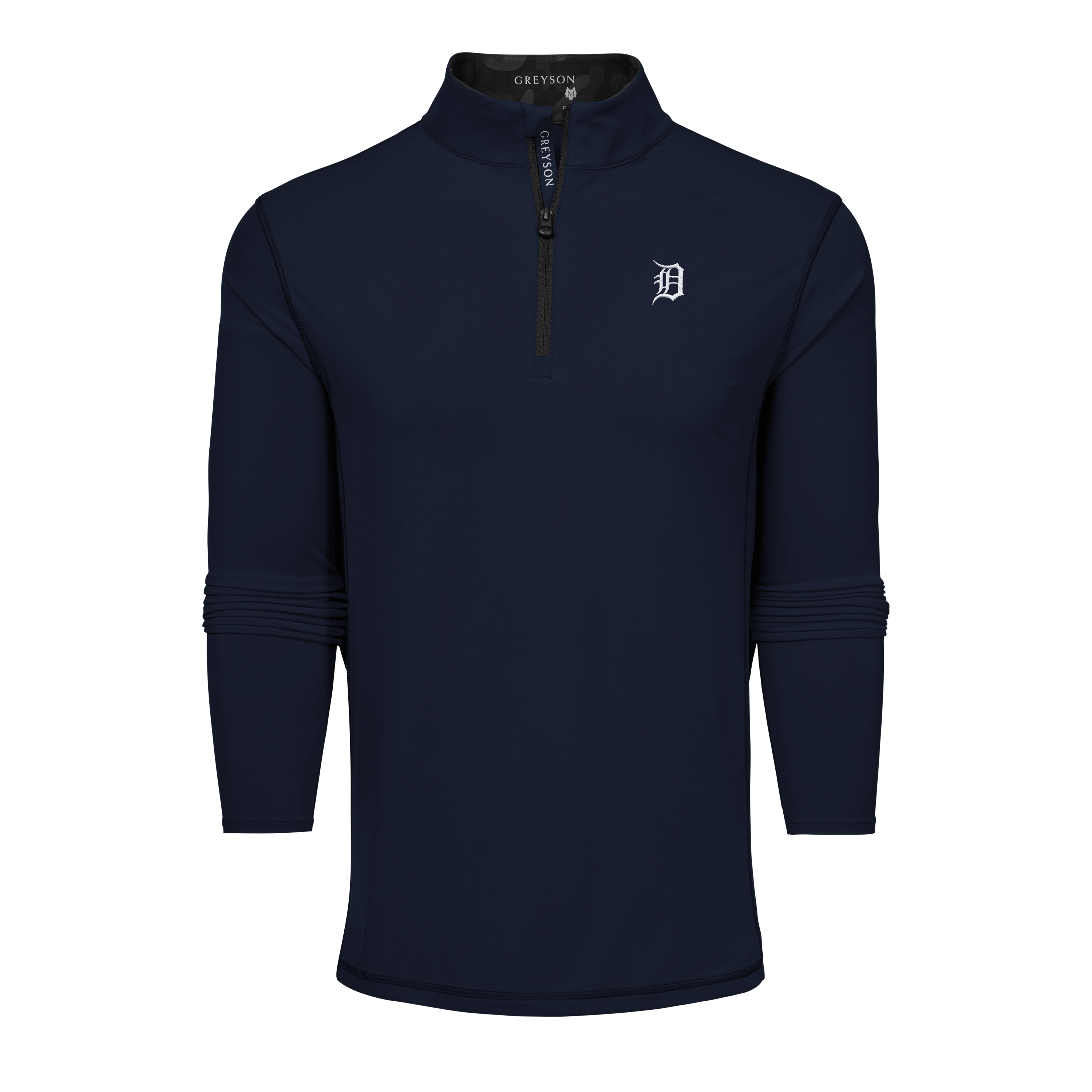 Mens Detroit Tigers Colorado Quarter-Zip - Midweight Performance