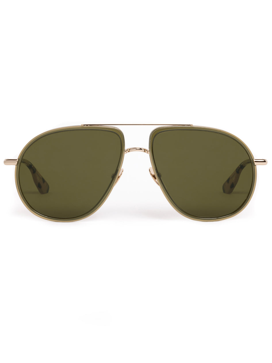 Greyson Clothiers GREYSON X KREWE Felix Sunglasses in OLIVE IBERIA 12K
