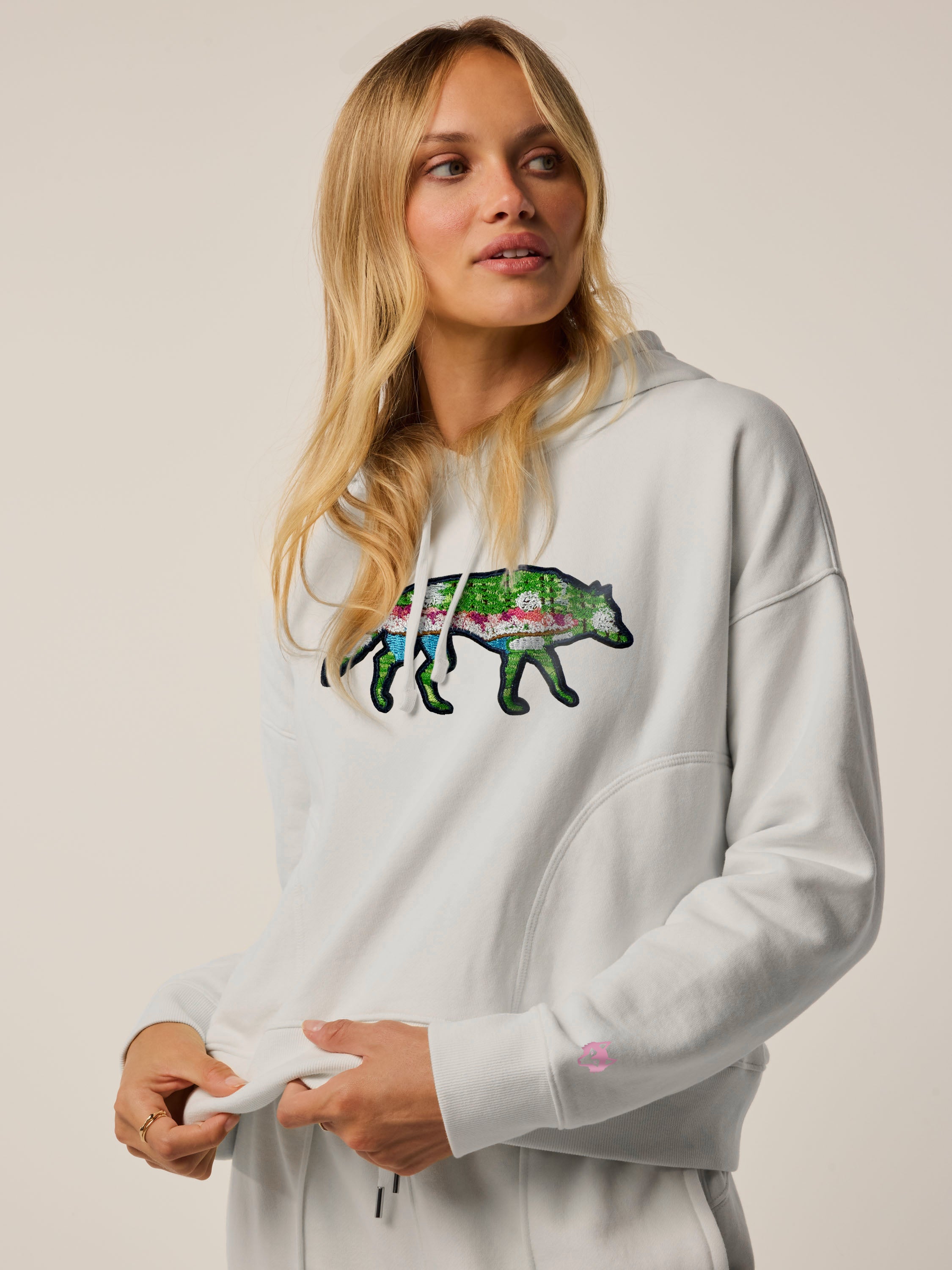 【GREYSON】Threaded Arrow Aspen Hoodie 海外限定 Mens Cotton Heavyweight Hoodie: Threaded Arrow Aspen Hoodie