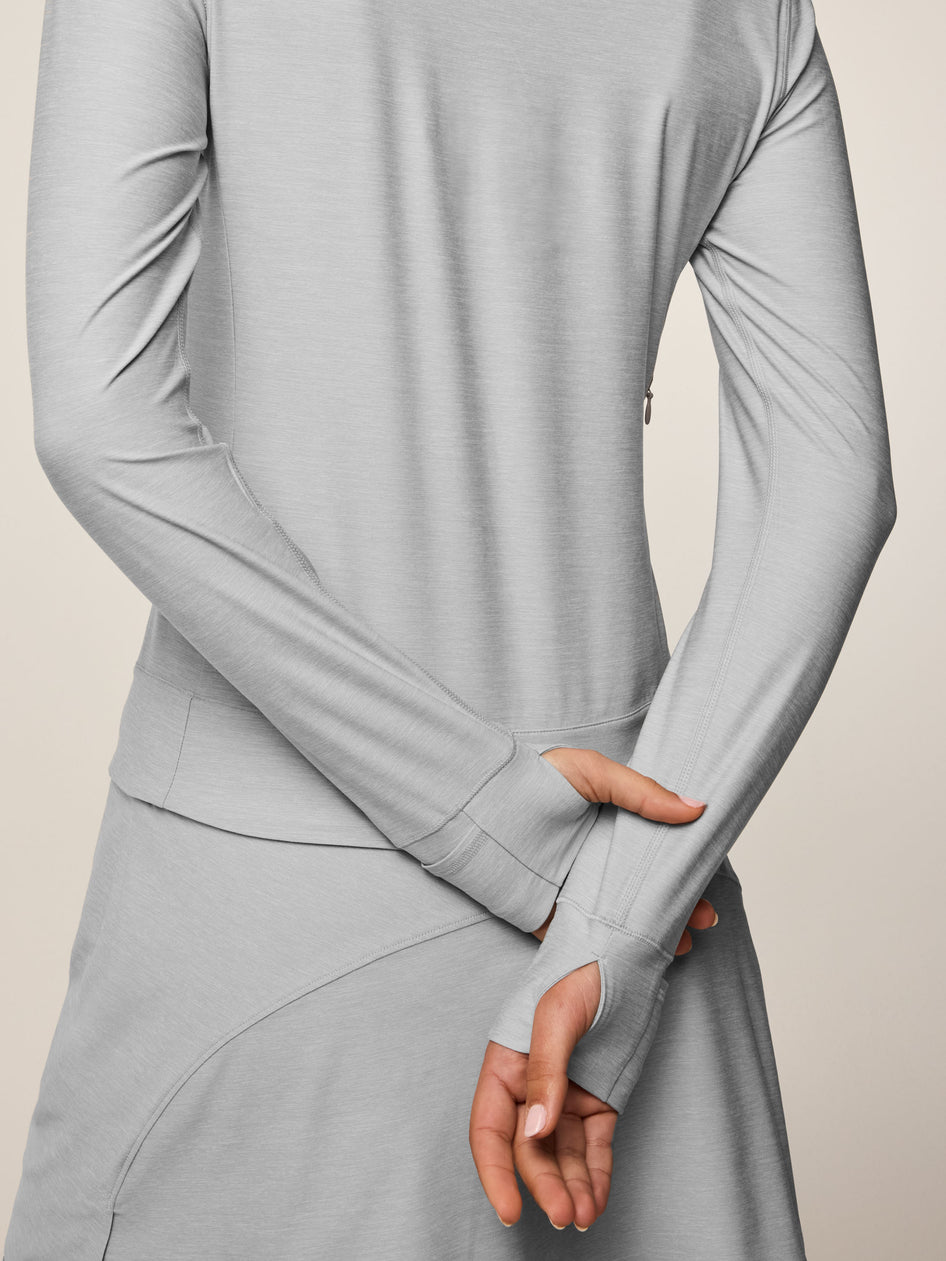 Greyson Clothiers Halley Melange Quarter-Zip