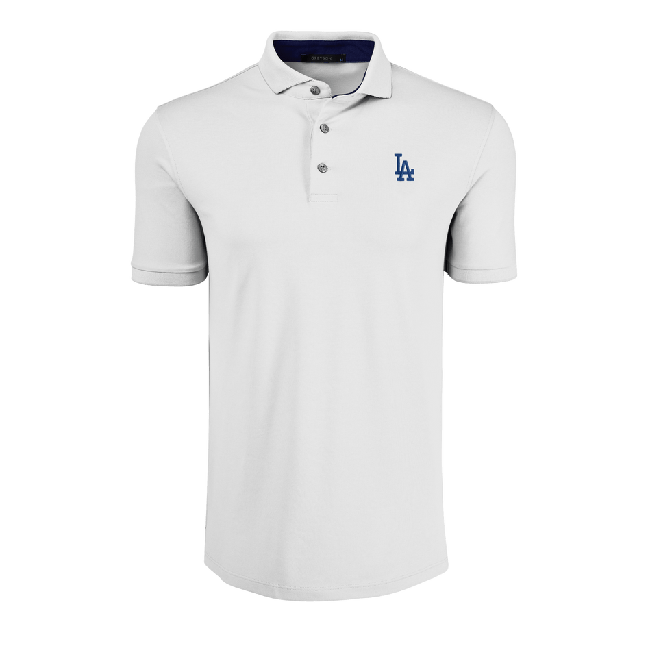 Los Angeles Dodgers Wolf Short Sleeve Polo