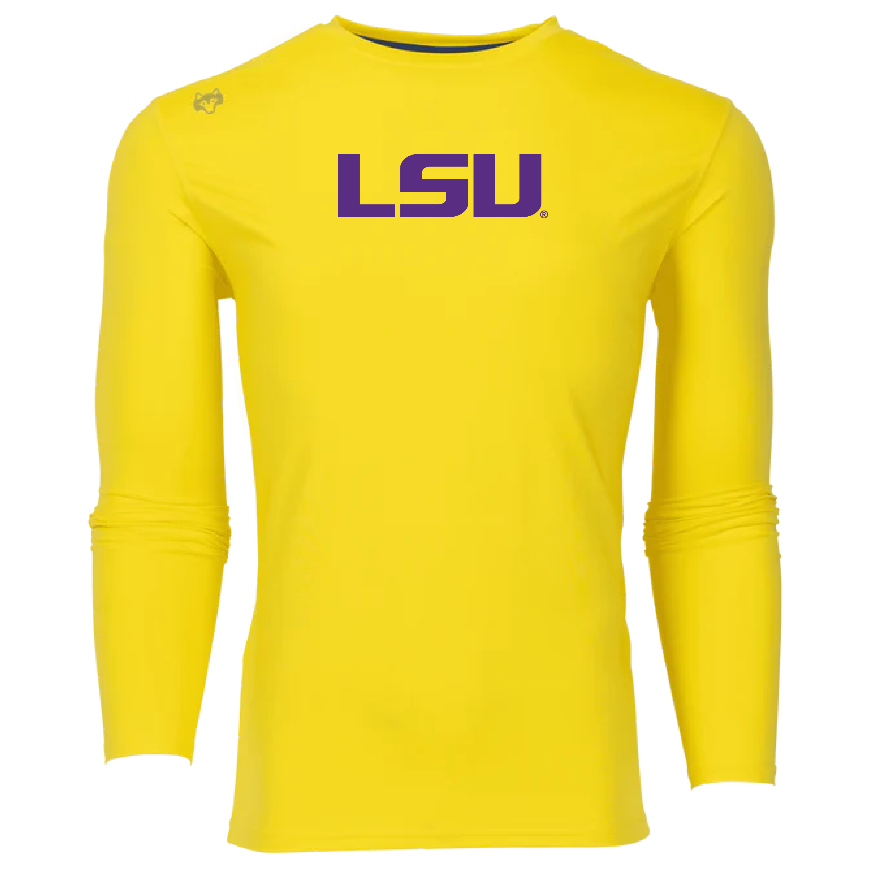 Yellow online lsu shirt