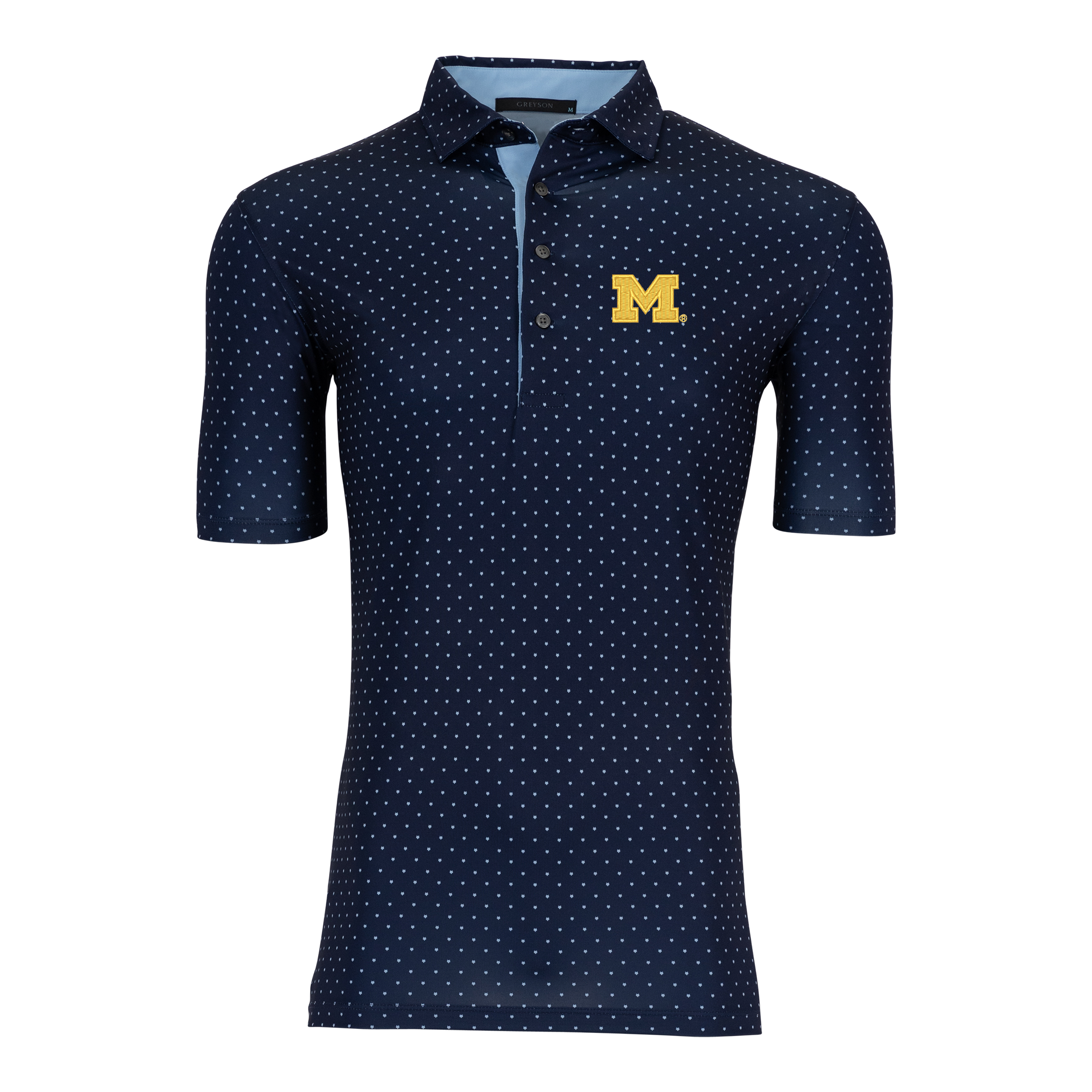 Mens University of Michigan Icon Polo | Greyson Clothiers