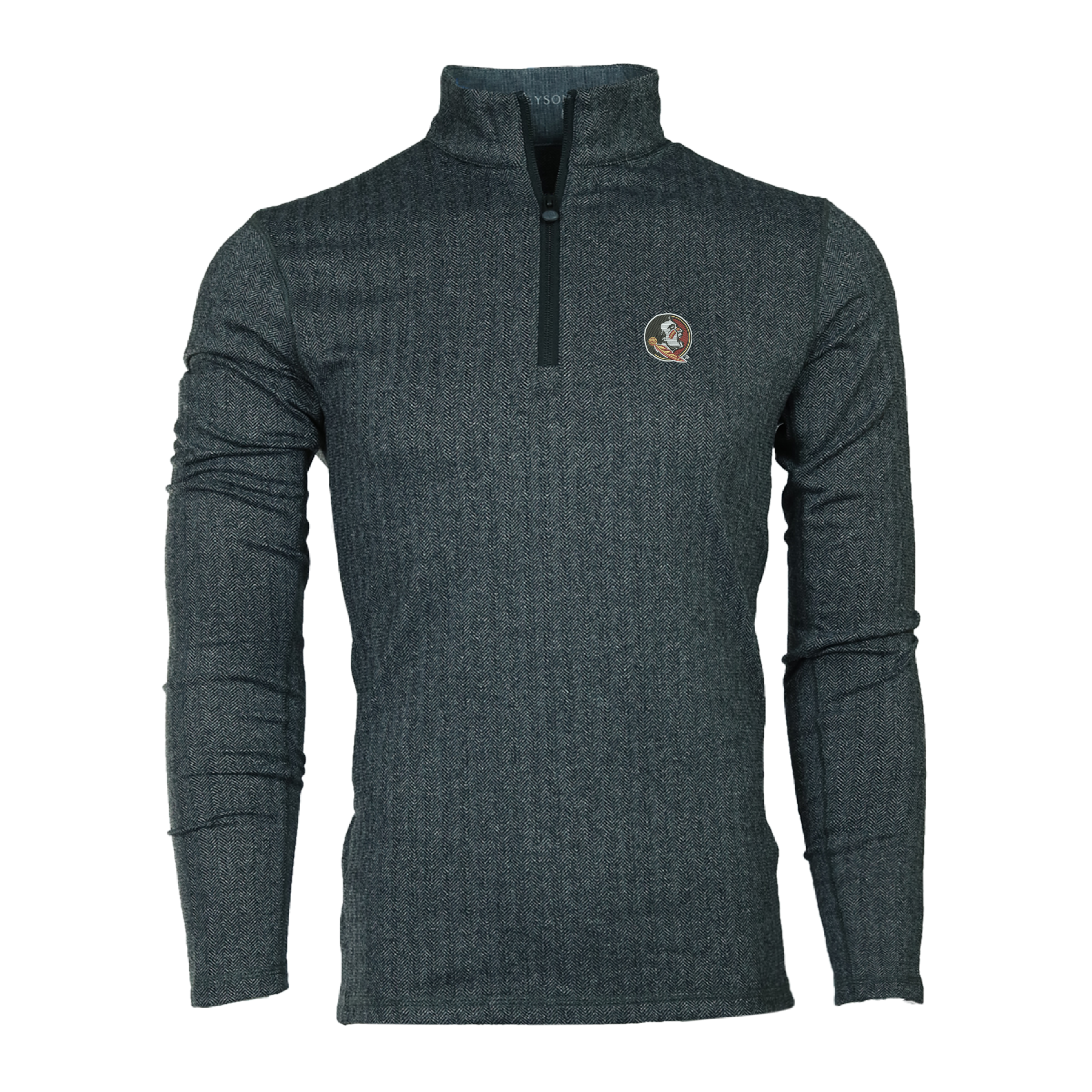 GREYSON フーディ Mens Florida State Herringbone Tate Quarter-Zip | Greyson