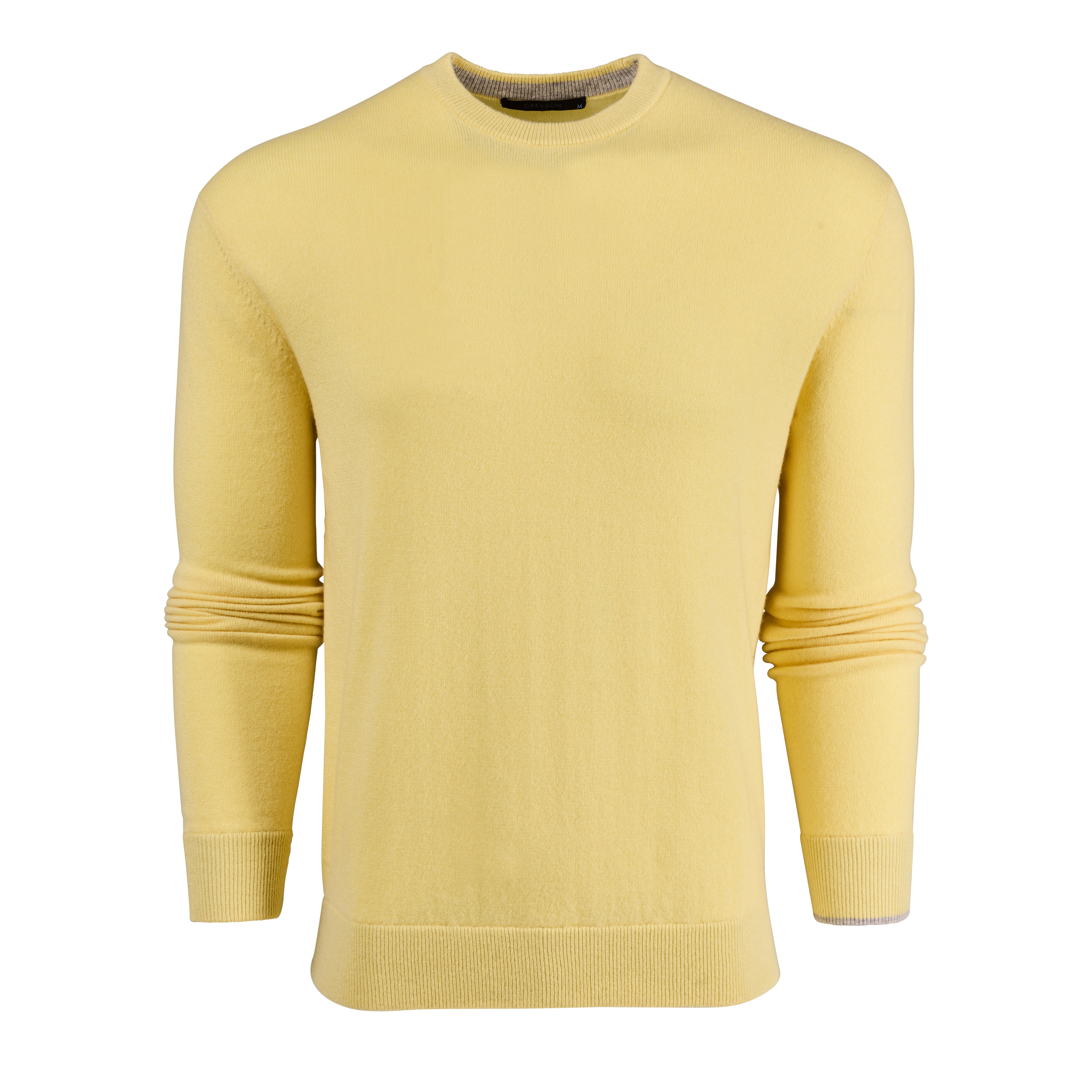 Mens Tomahawk Cashmere Crewneck Sweater - 100% Lightweight