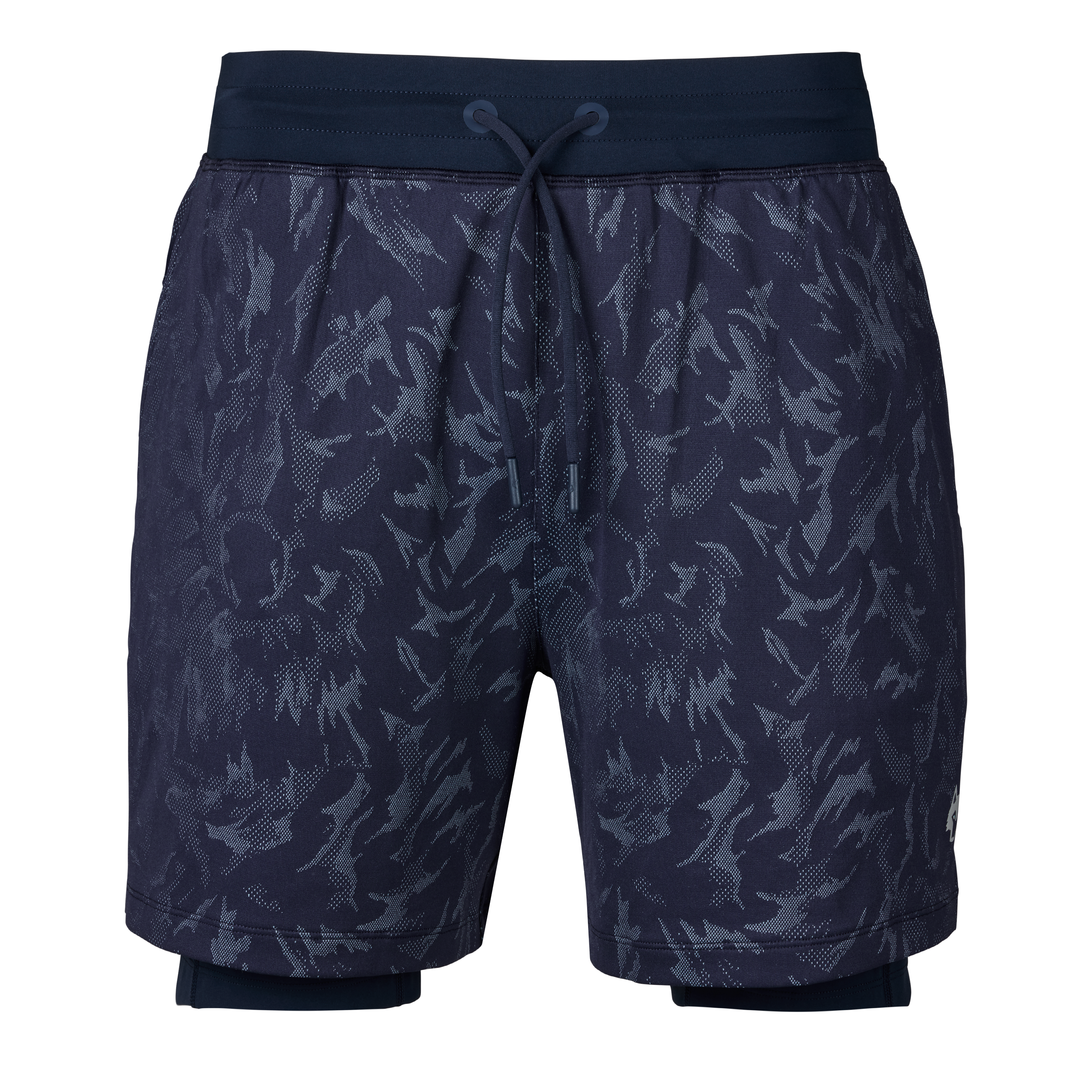 Mens Kennebec Midas Wolf Camo Short - Jacquard Wicking Lined