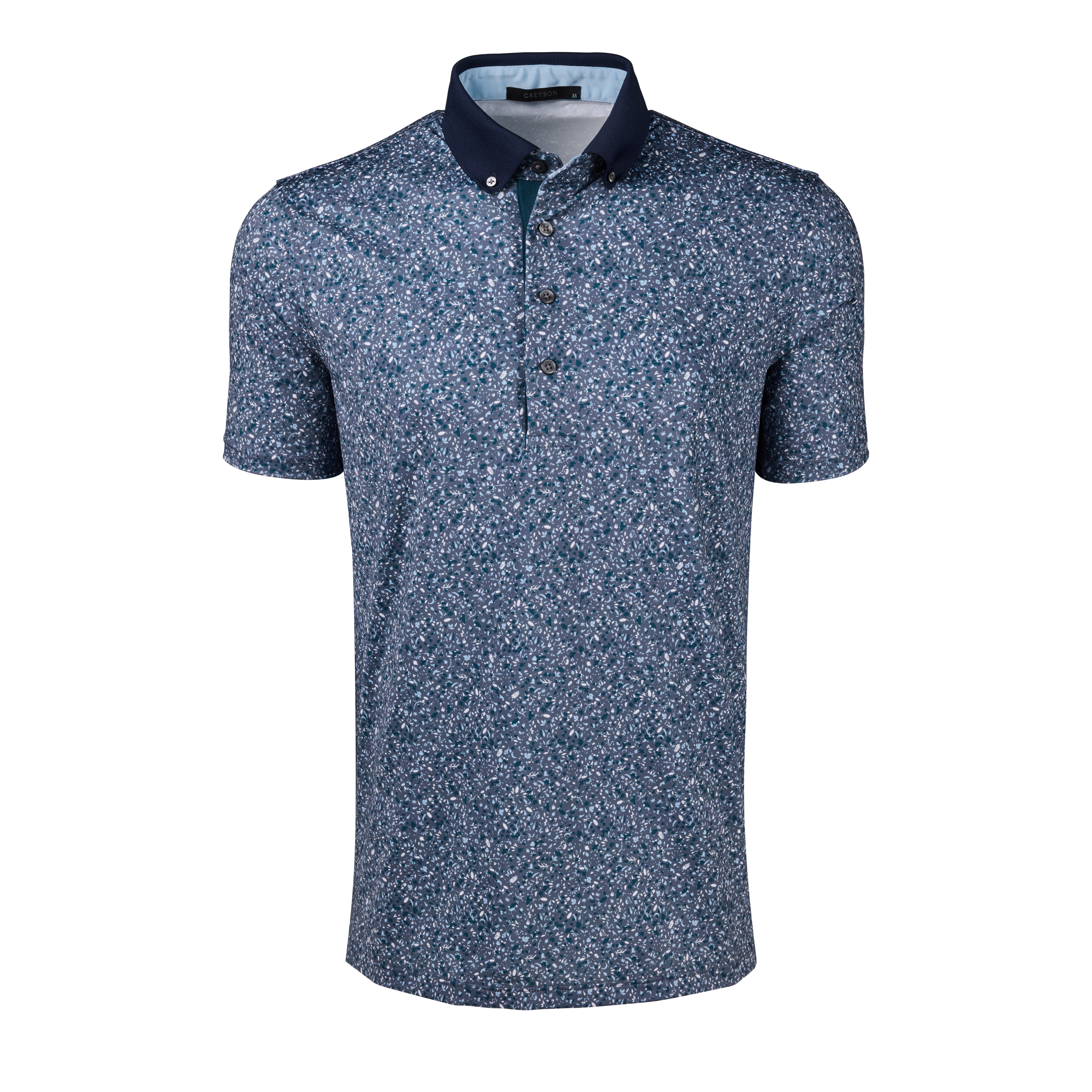 Mens Angel Tears Short Sleeve Polo - Performance Printed
