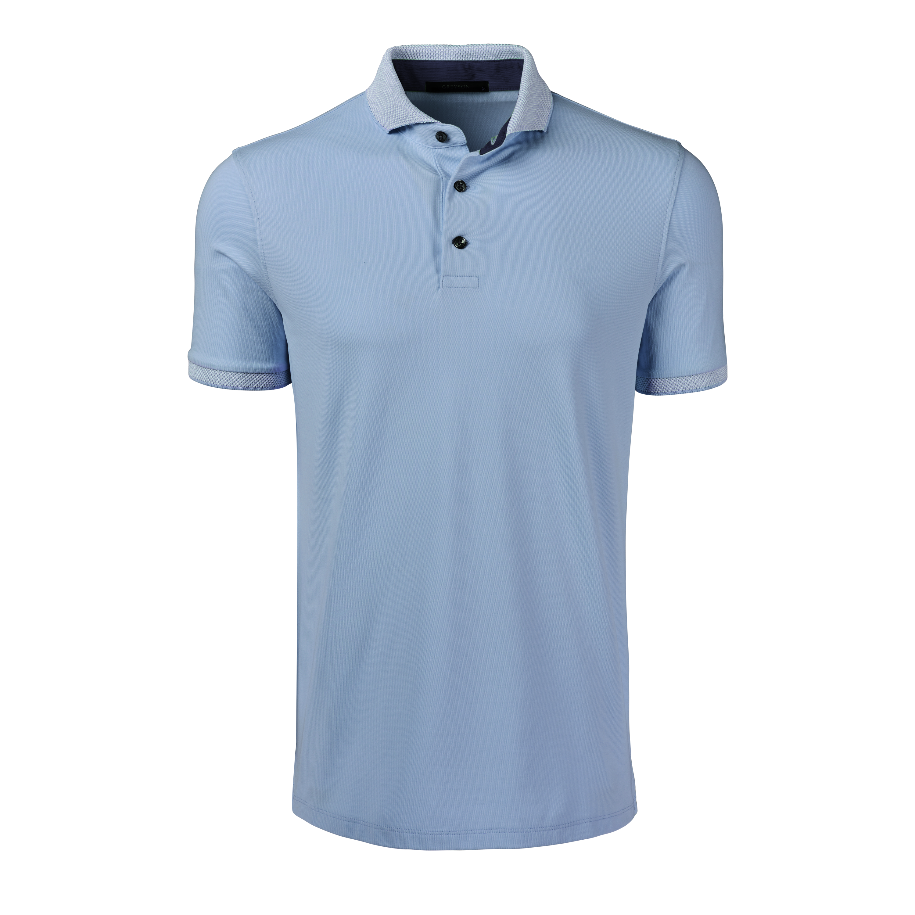 新品】CPG GOLF Big Collar Short sleeve POLO Mens Cherokee Short Sleeve Polo - Performance Pique Polo with Knit