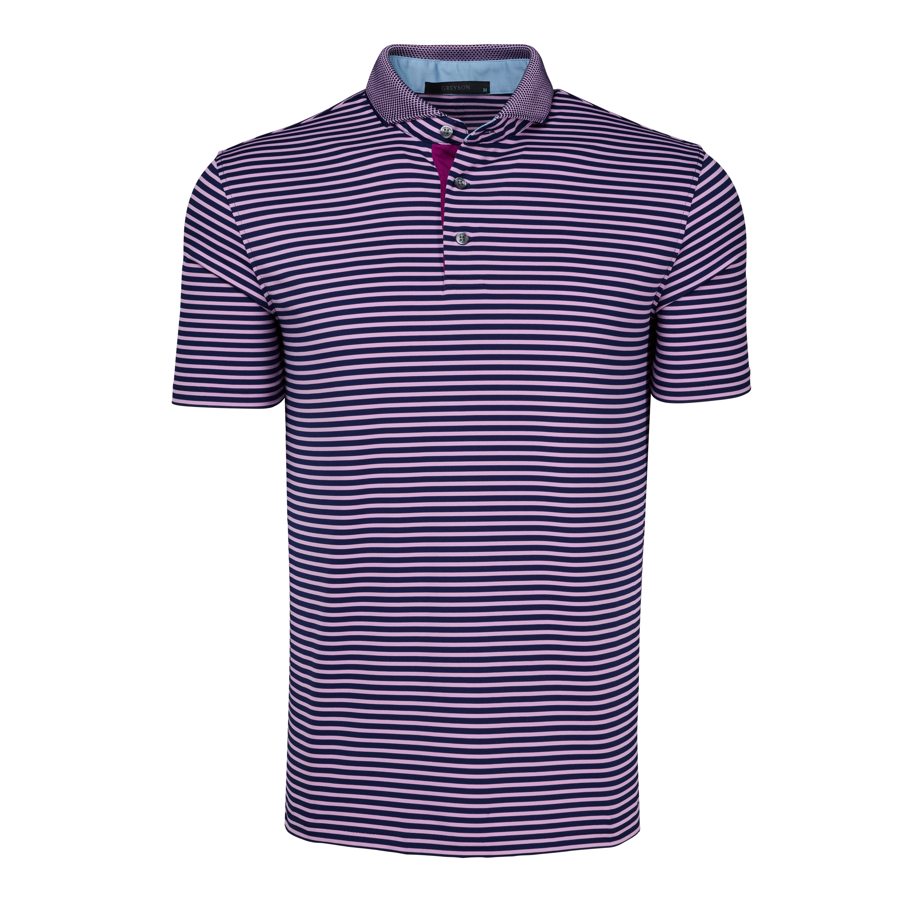 Mens Gannett Short Sleeve Polo - Performance Polo with Knit