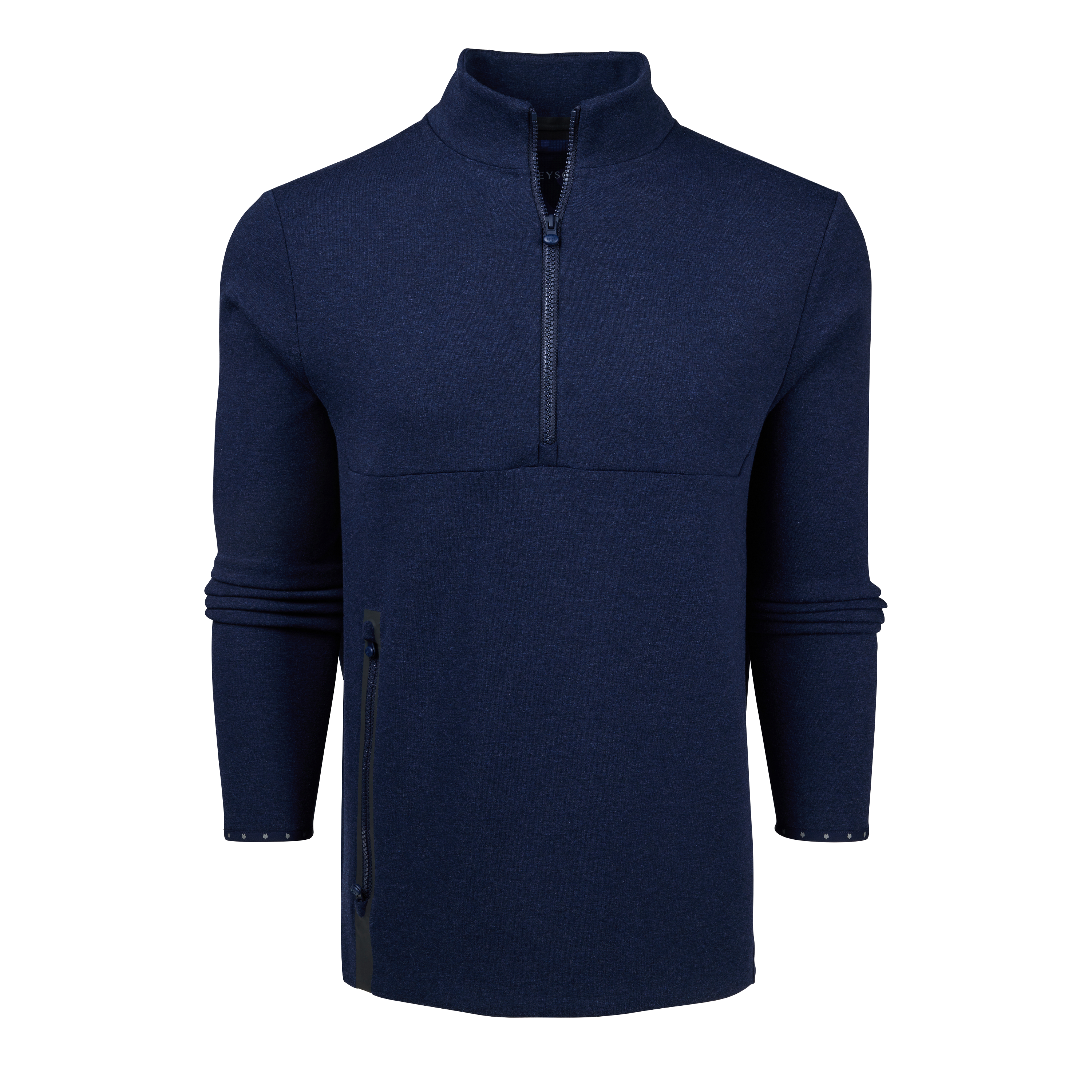 ウエア 42ND ST / ZIPUP LOGO POLO / KAHKI Mens Calgary Utility Quarter-Zip - Lightweight Performance