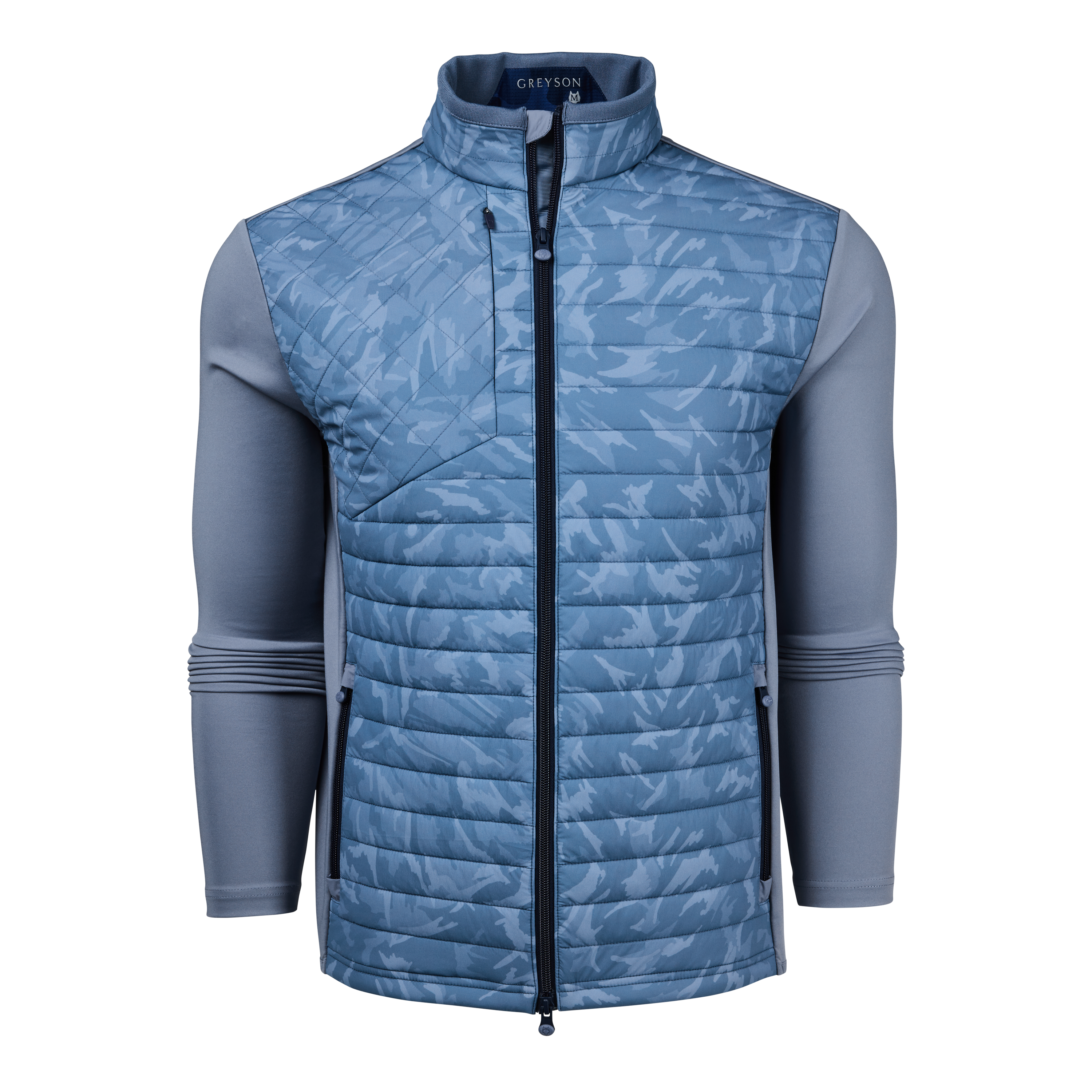 Mens Midas Wolf Yukon Hybrid Jacket - Stretch Quilted