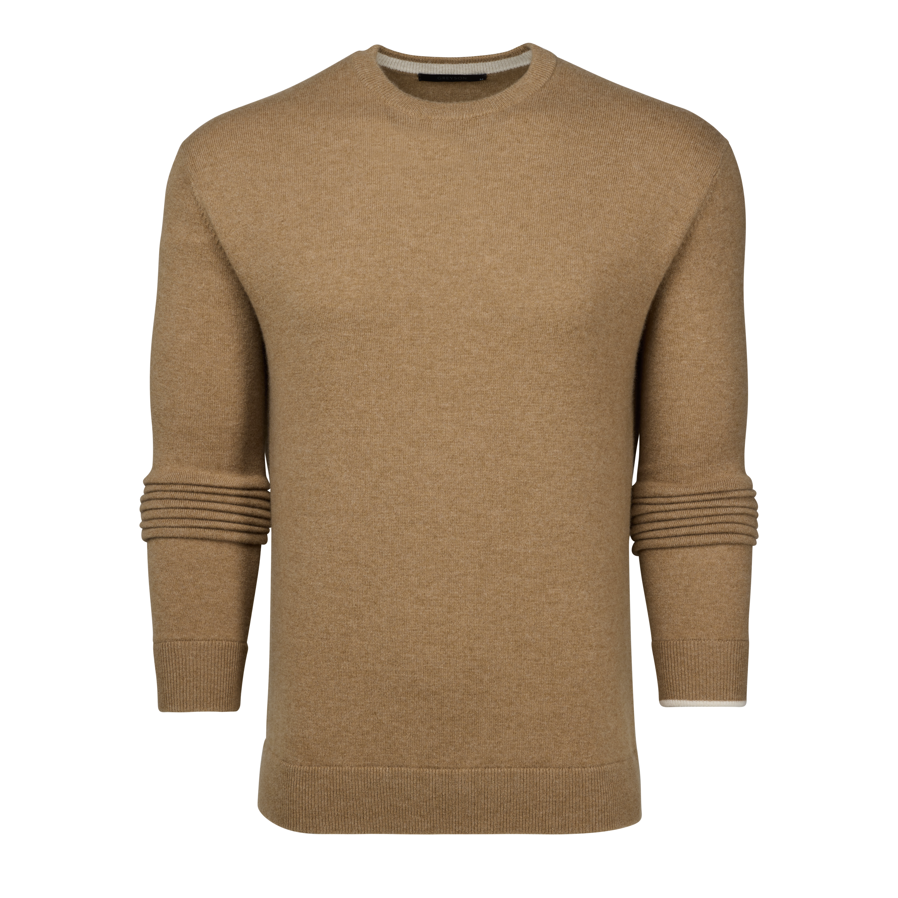 Mens Tomahawk Cashmere Crewneck Sweater - Lightweight