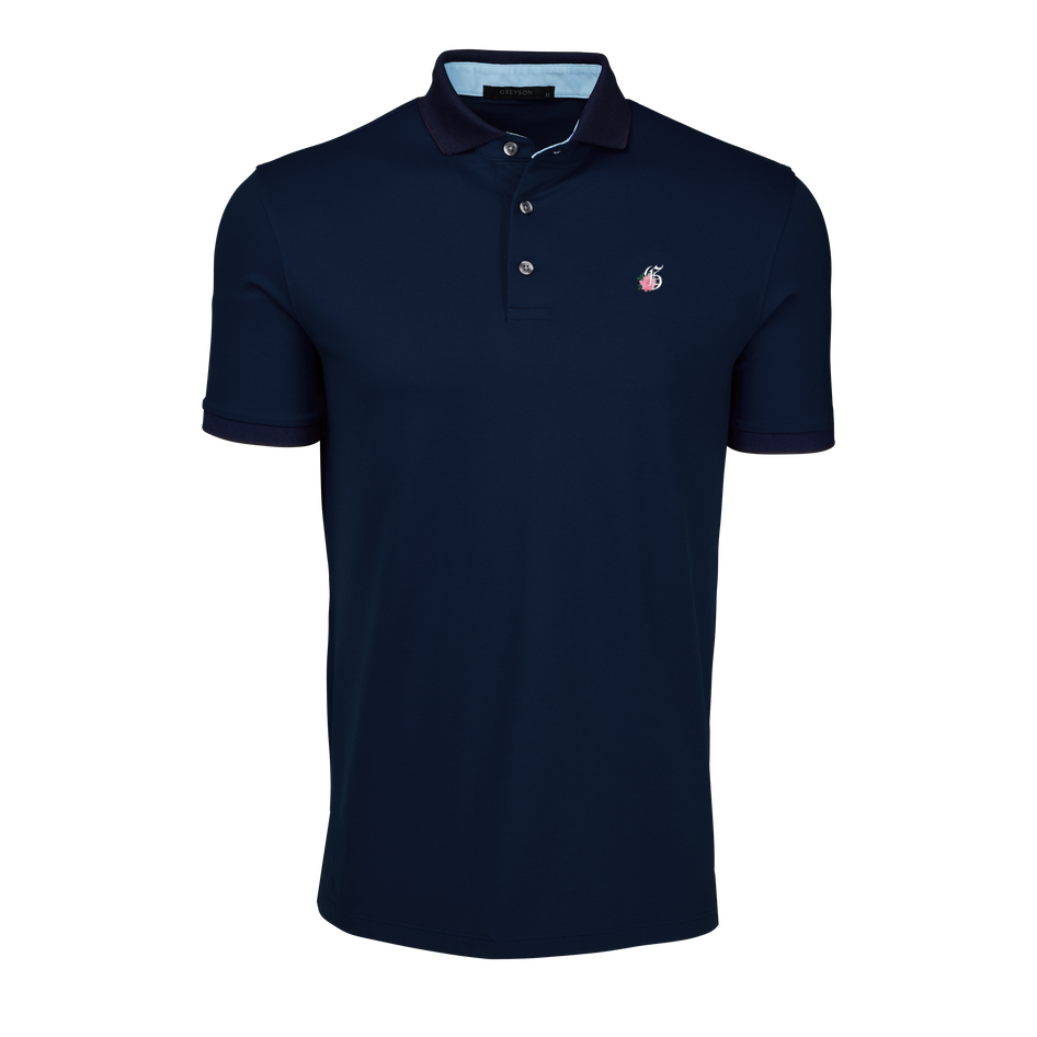 Floral "G" Wolf Short Sleeve Polo
