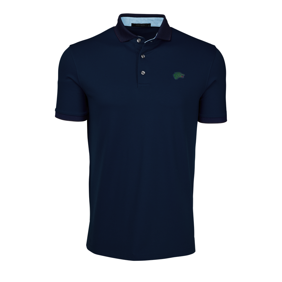 Members Only Green Wolf Crowley Short Sleeve Polo
