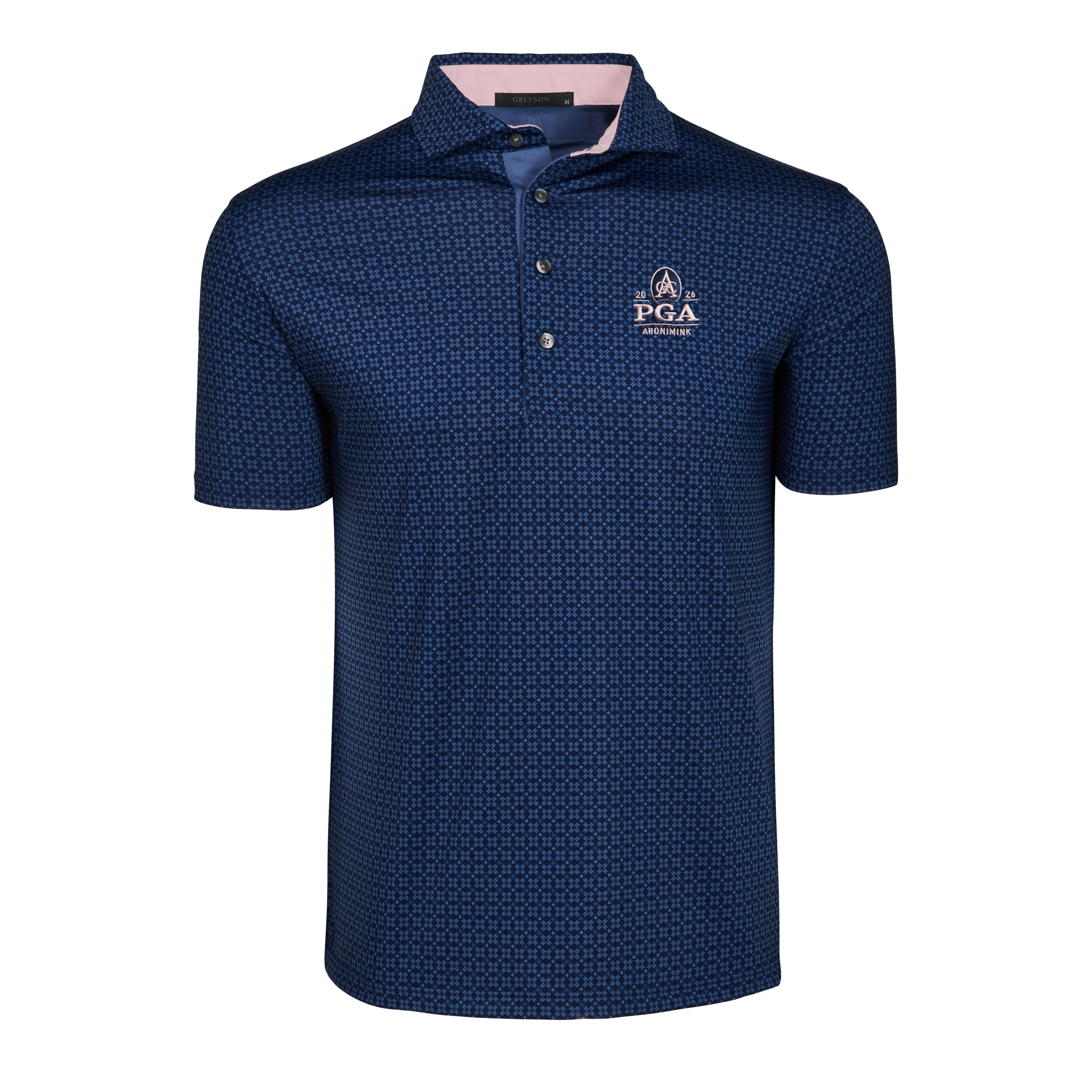 Mens 2026 PGA Championship Ghost Thistle Short Sleeve Polo