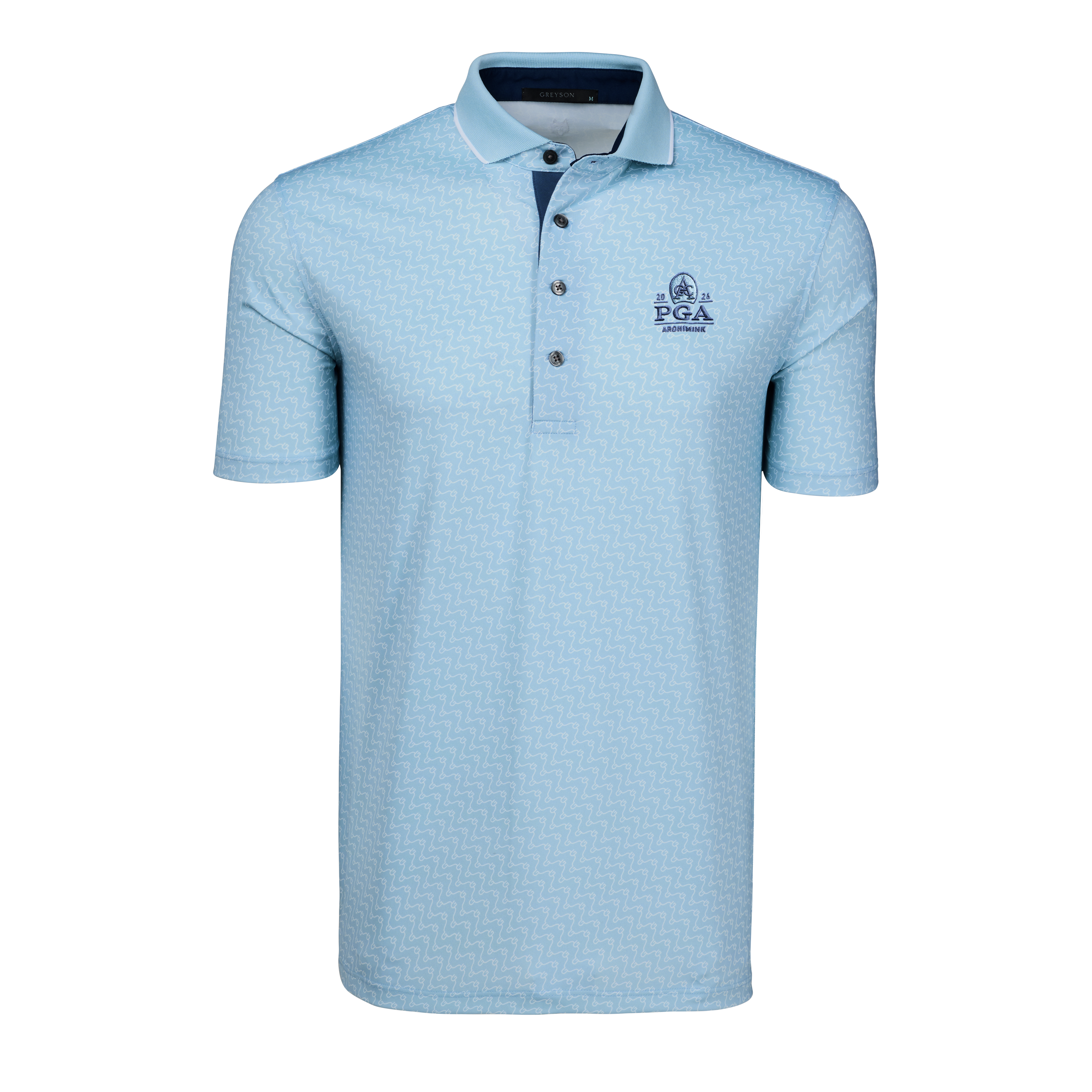 Mens 2026 PGA Championship Rogue River Short Sleeve Polo