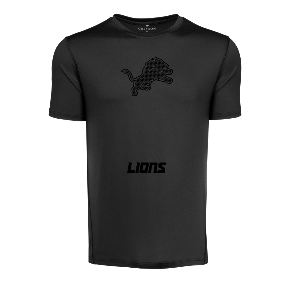 Detroit Lions Blackout Guide Sport Short Sleeve Tee