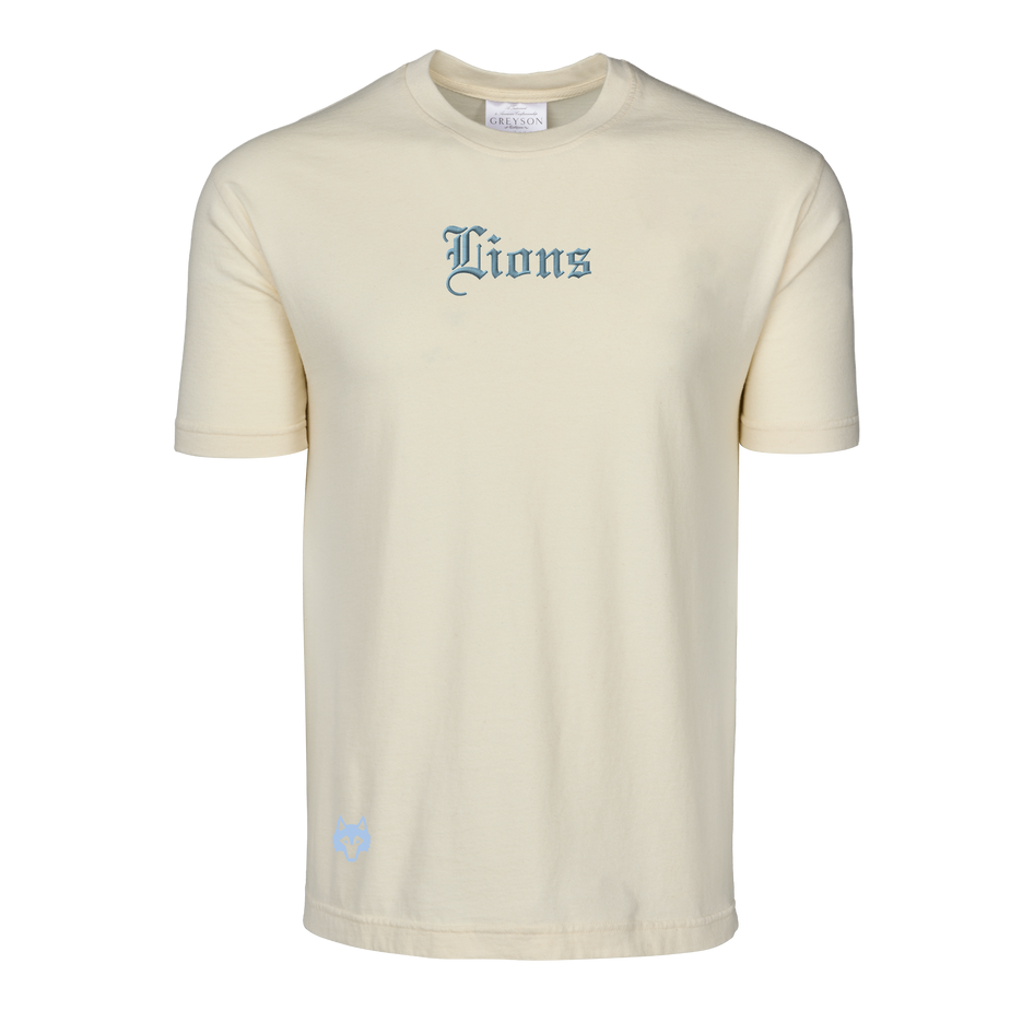 Detroit Lions Soft Goods Bone Short Sleeve Tee