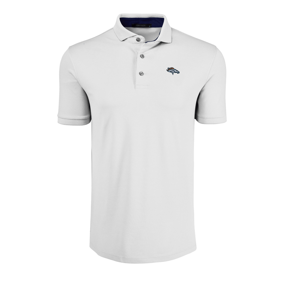 Denver Broncos Wolf Short Sleeve Polo