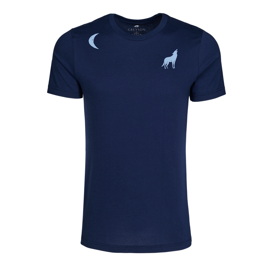 Feed The Wolf Howling Jersey Short Sleeve Tee