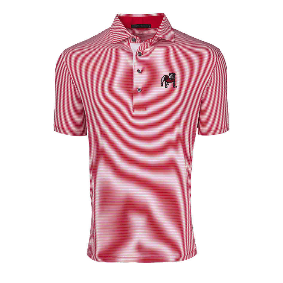 University of Georgia Saranac Short Sleeve Polo
