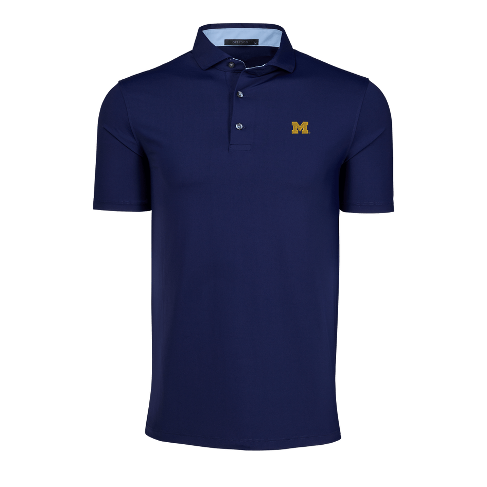 University of Michigan Cayuse Short Sleeve Polo