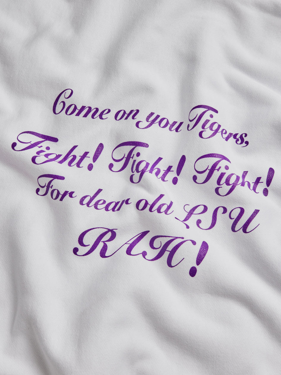 Greyson Clothiers LSU Tigers Fireside Hoodie in ARCTIC