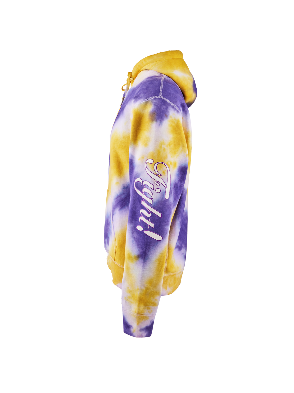 Greyson Clothiers LSU Tie Dye Hoodie in BLAZE
