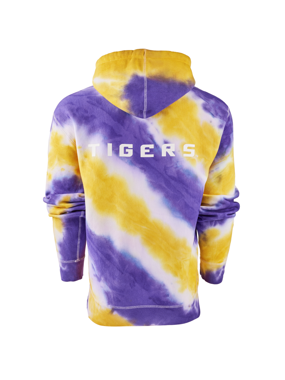 Greyson Clothiers LSU Tie Dye Hoodie in BLAZE
