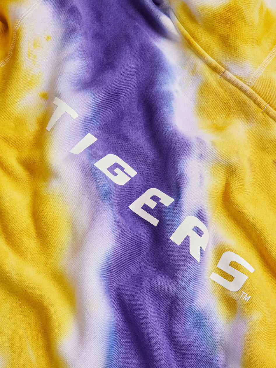 Greyson Clothiers LSU Tie Dye Hoodie in BLAZE