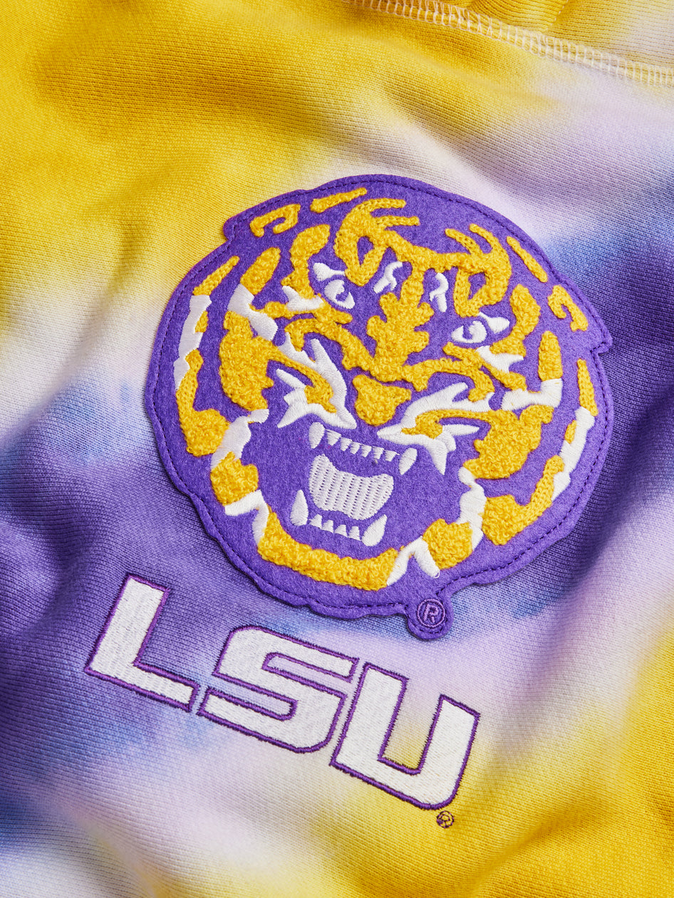 Greyson Clothiers LSU Tie Dye Hoodie in BLAZE