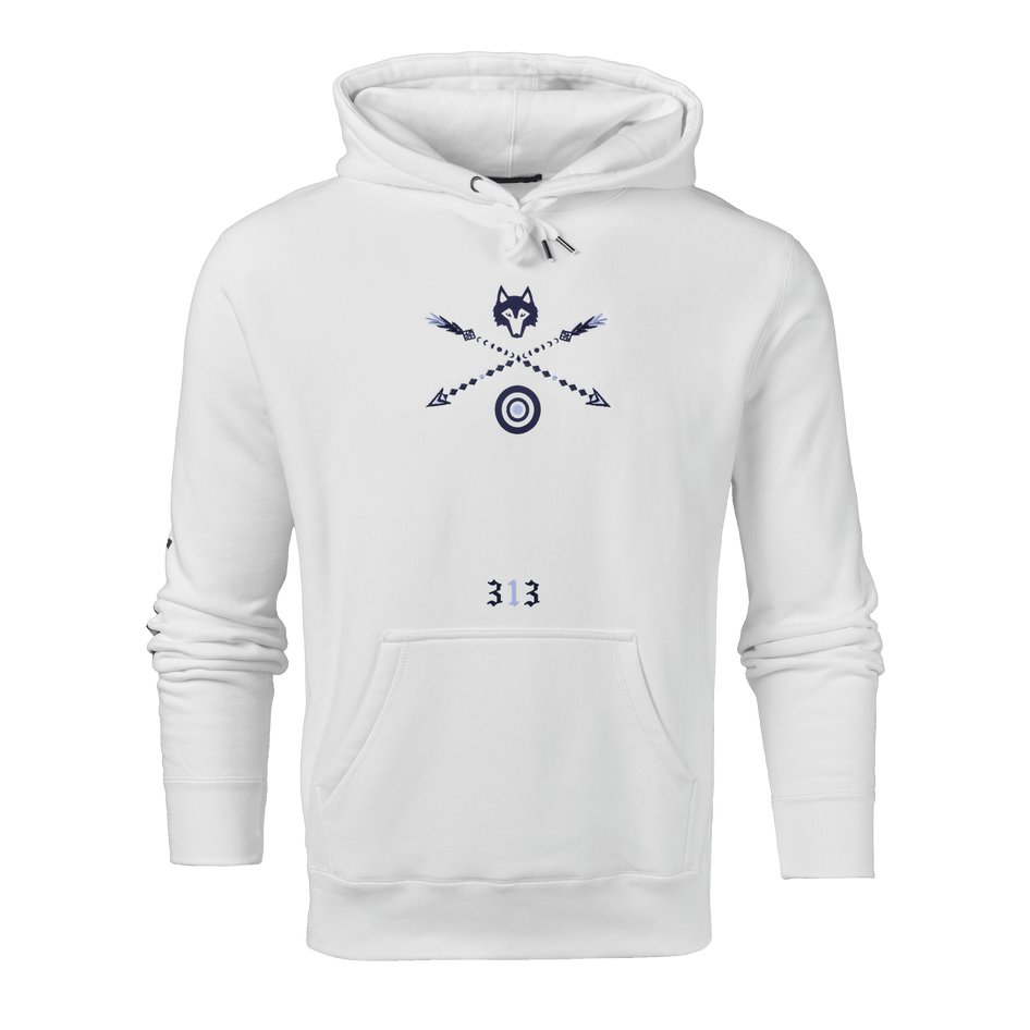 Greyson Clothiers Wolf & Arrows Fireside Hoodie in ARCTIC