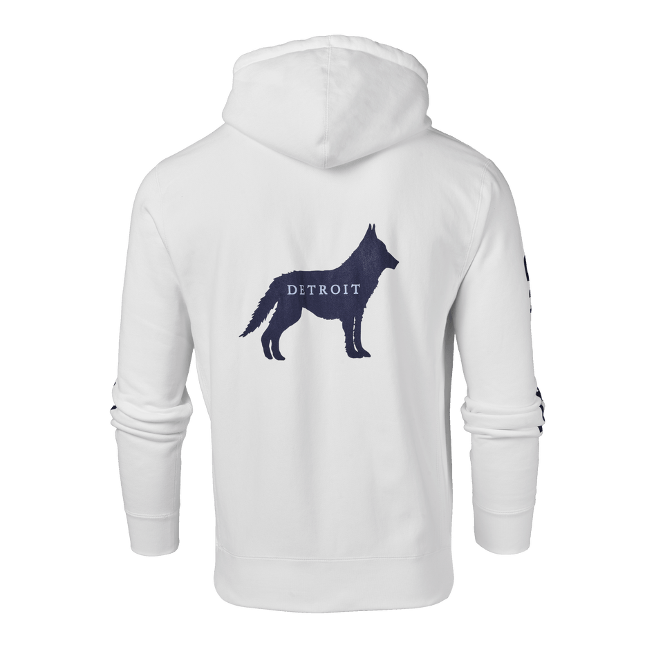 Greyson Clothiers Wolf & Arrows Fireside Hoodie in ARCTIC