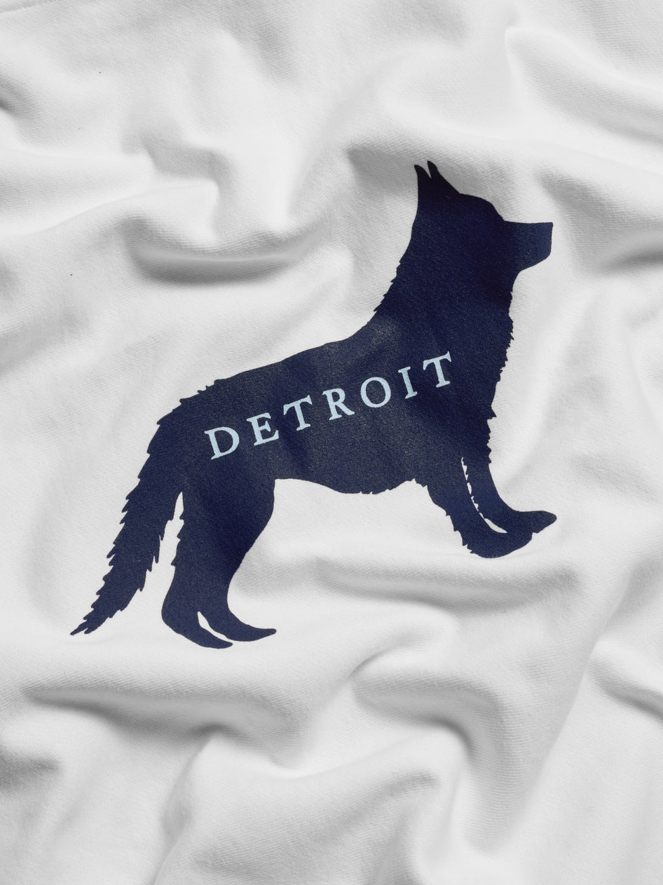 Greyson Clothiers Wolf & Arrows Fireside Hoodie in ARCTIC