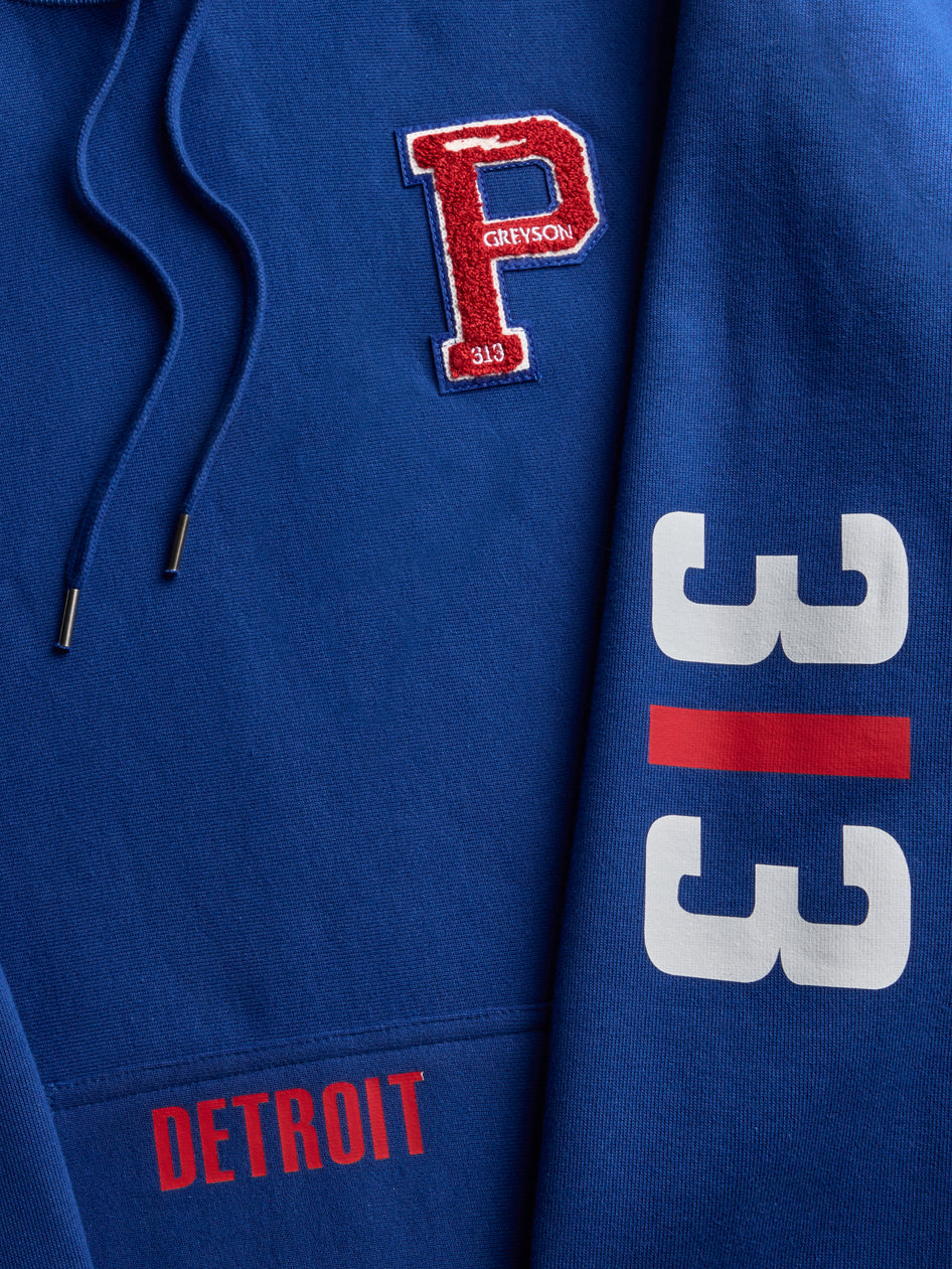 Greyson Clothiers Throwback Detroit 313 Fireside Hoodie