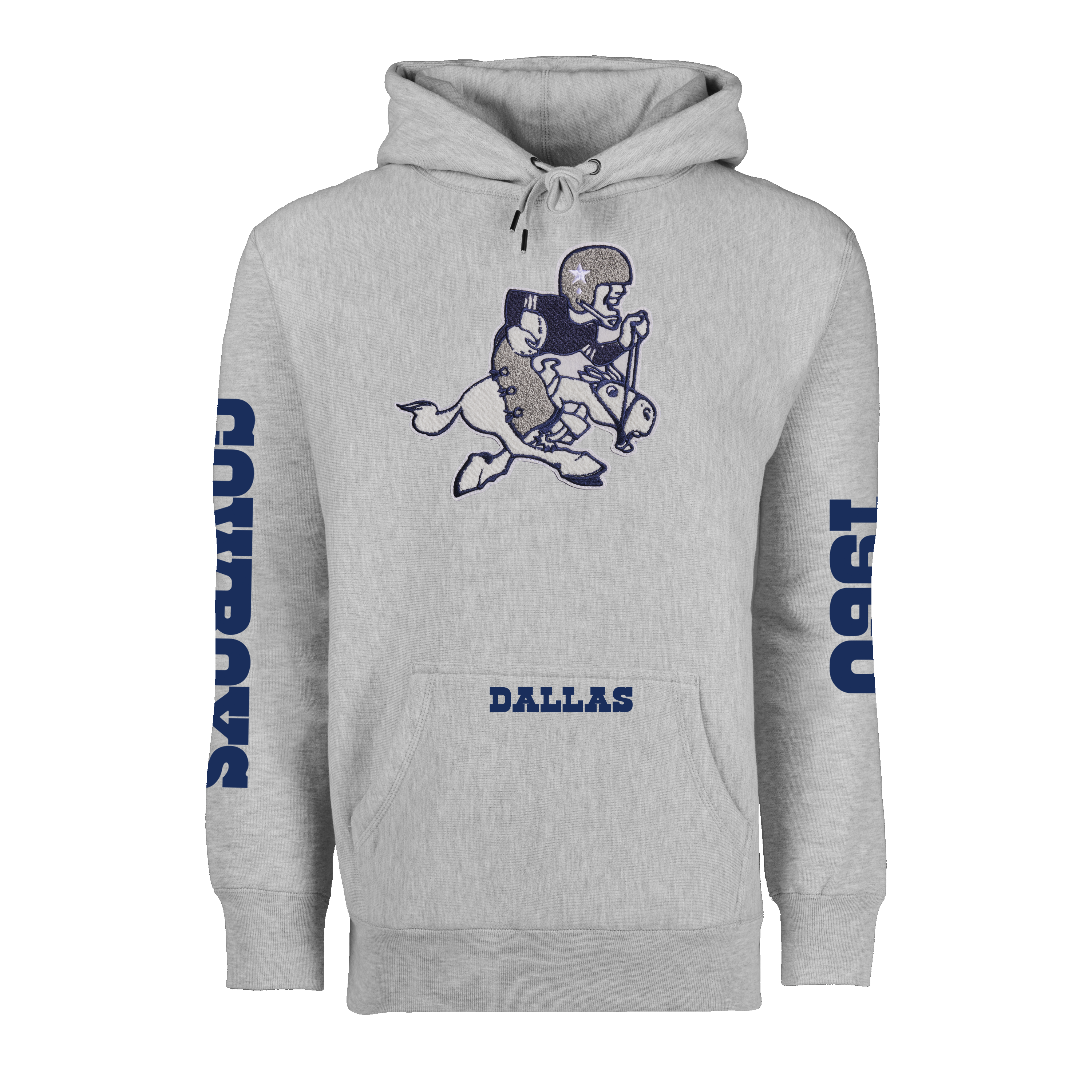 Mens Dallas Cowboys Tradition Fireside Hoodie Greyson Clothiers