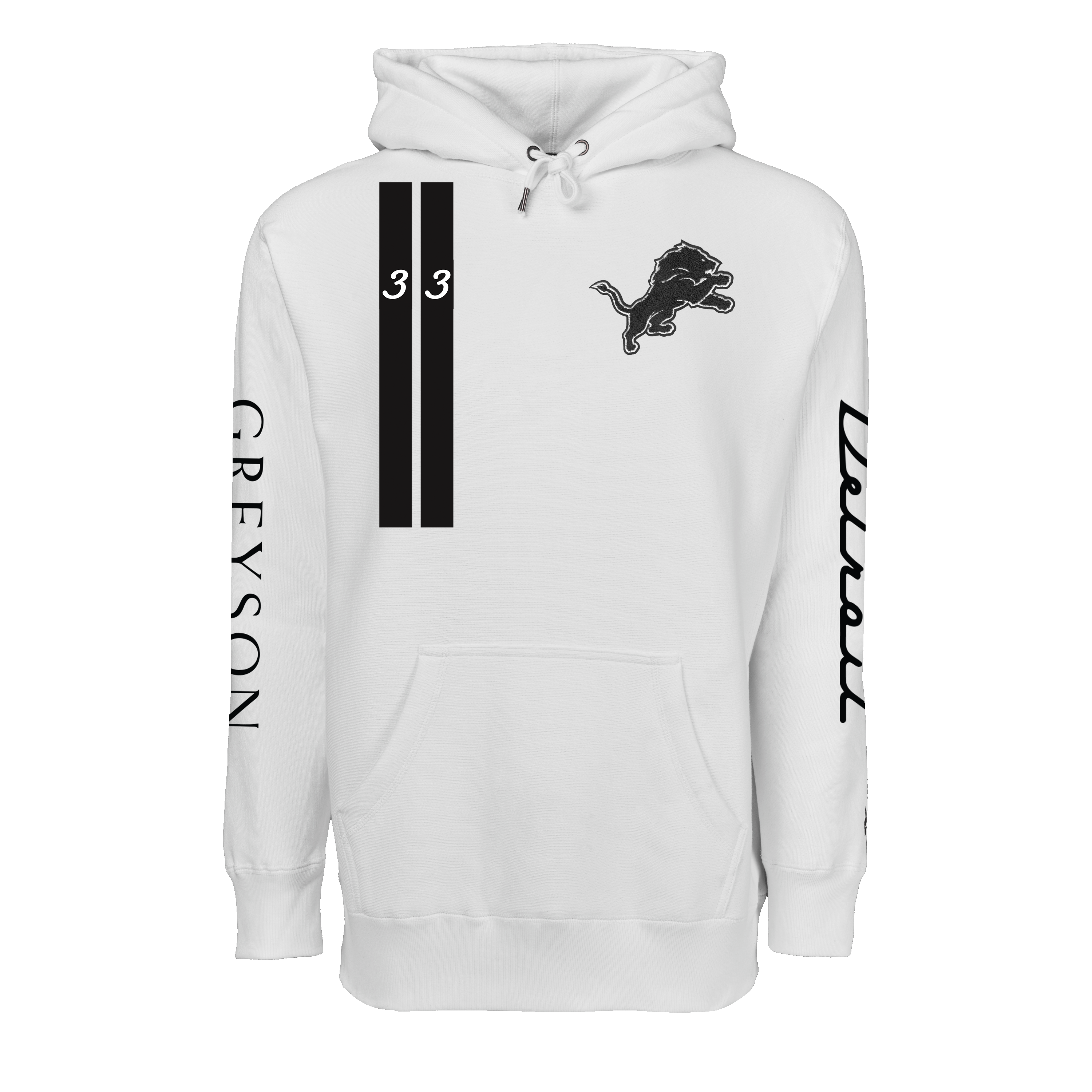 Mens Detroit Lions Fireside Hoodie | Greyson Clothiers