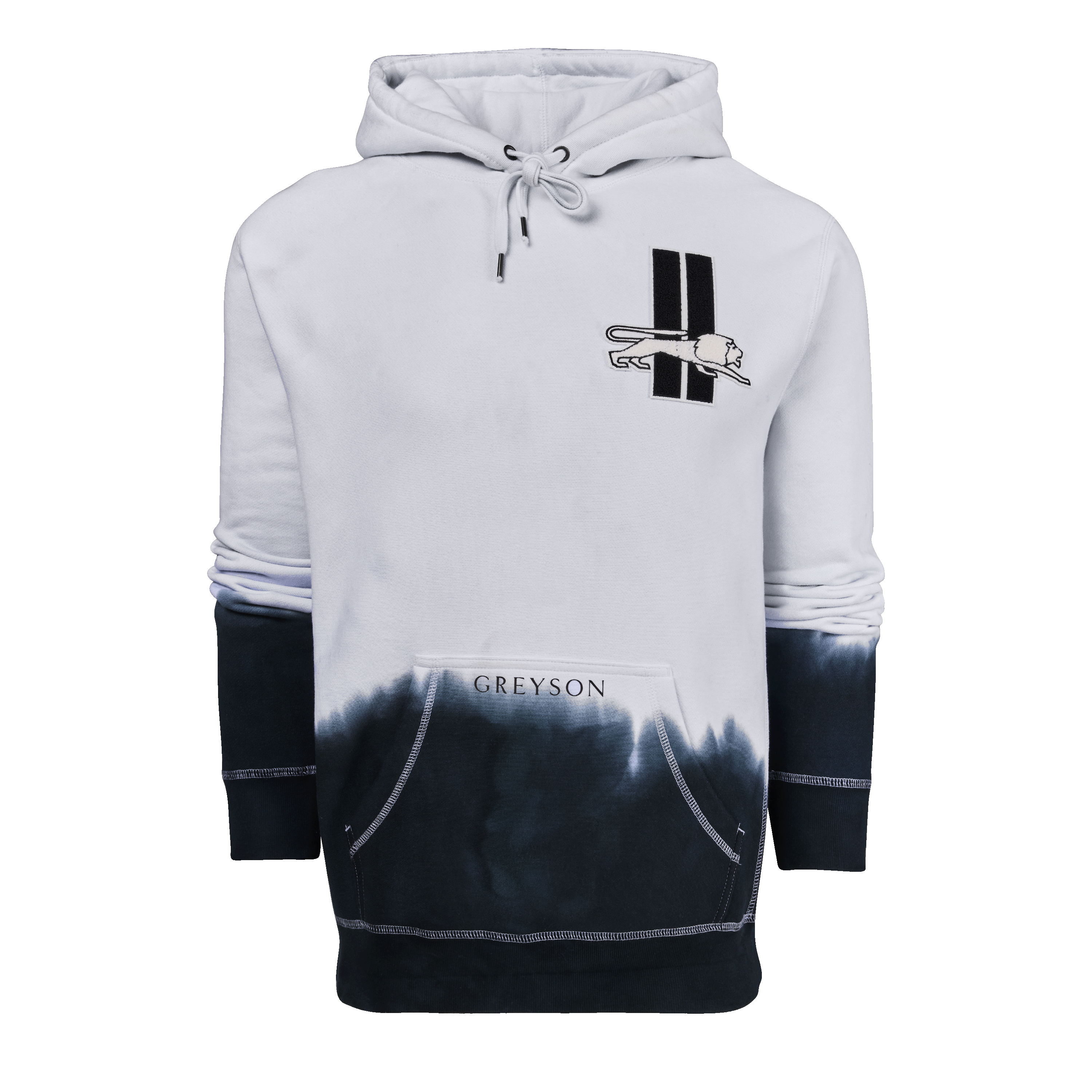 GREYSON フーディ Mens Detroit Lions Dip Dyed Fireside Hoodie | Greyson Clothiers