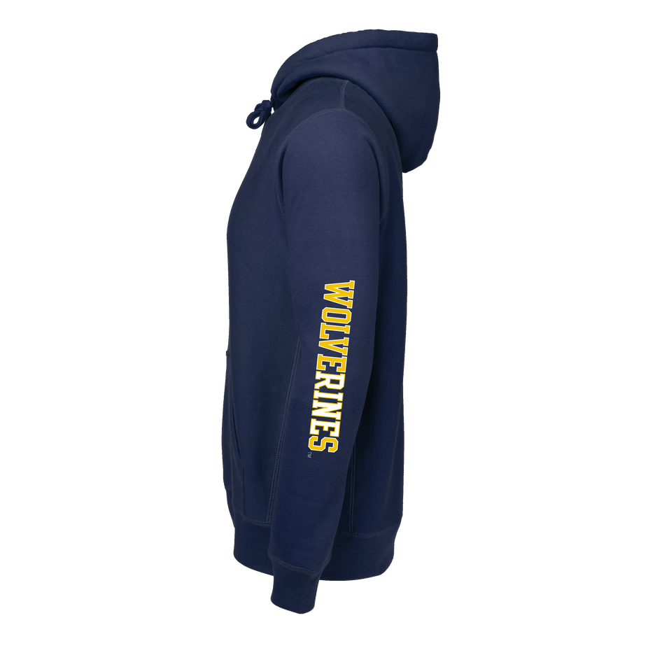 Greyson Clothiers University of Michigan Fireside Hoodie in MALTESE BLUE