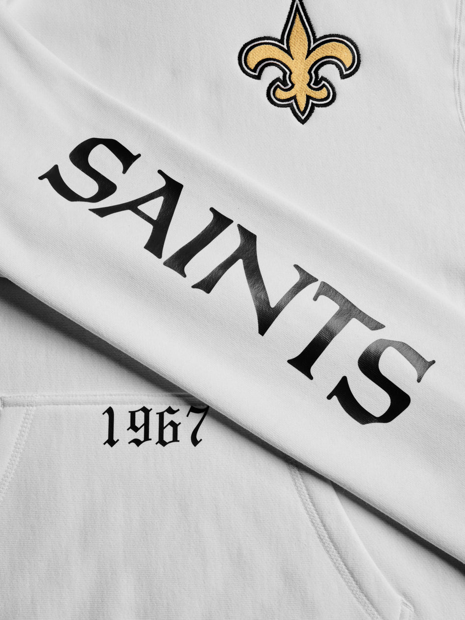 Greyson Clothiers New Orleans Saints Fireside Hoodie in ARCTIC