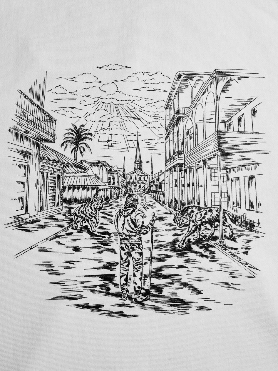 Greyson Clothiers New Orleans Saints Fireside Hoodie in ARCTIC