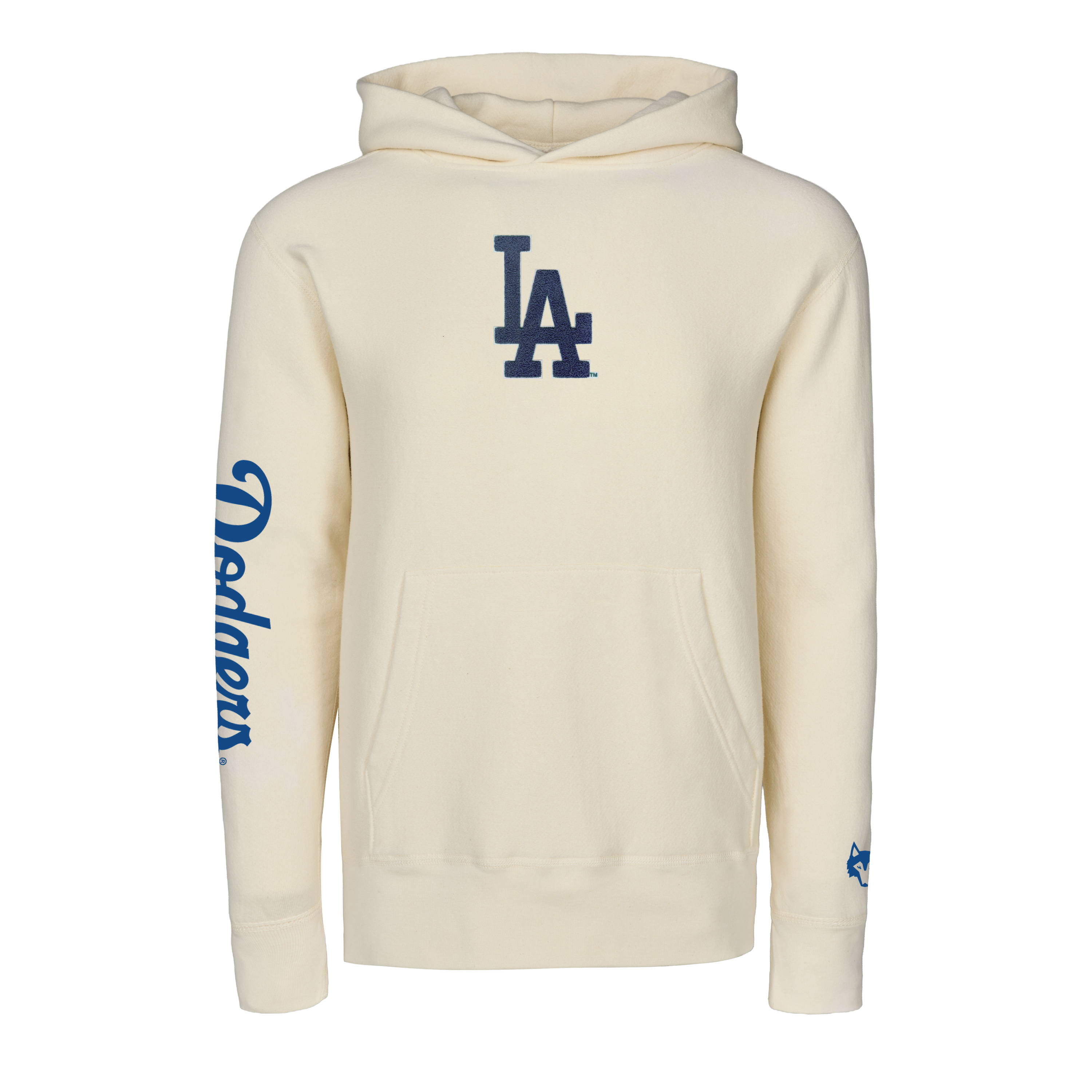 Mens Los Angeles Dodgers Soft Goods Hoodie - Heavyweight Cotton Mens Los Angeles Dodgers Soft Goods Hoodie - Heavyweight Cotton