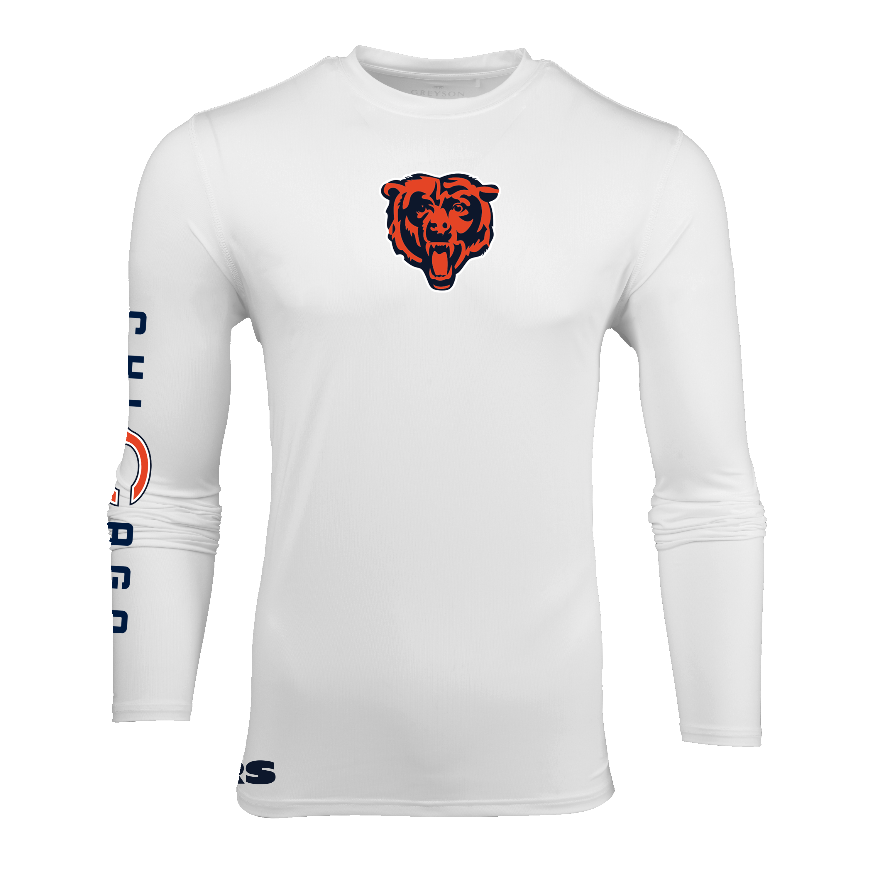 Mens Chicago Bears Bear Down Guide Long Sleeve Tee Greyson Clothiers