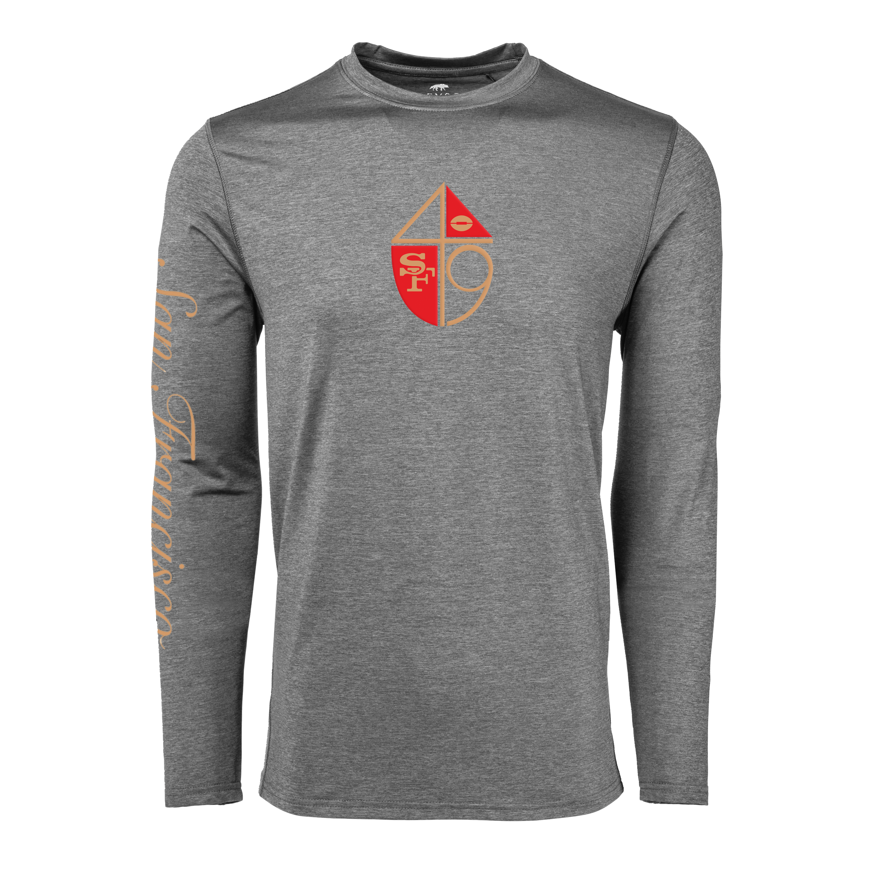 Mens San Francisco 49ers Guide Long Sleeve Tee | Greyson