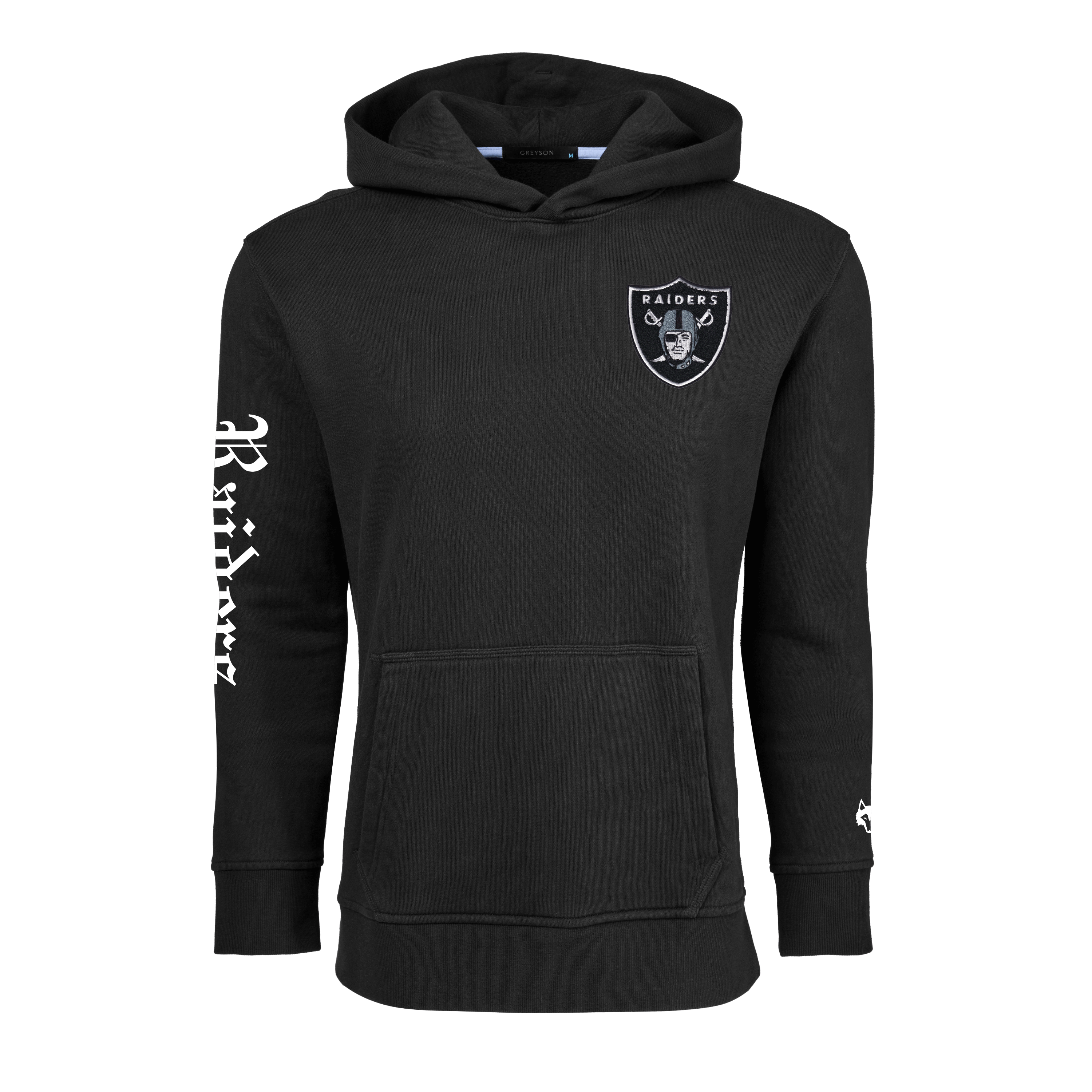 Mens Las Vegas Raiders Vintage Aspen Hoodie - Heavyweight Cotton