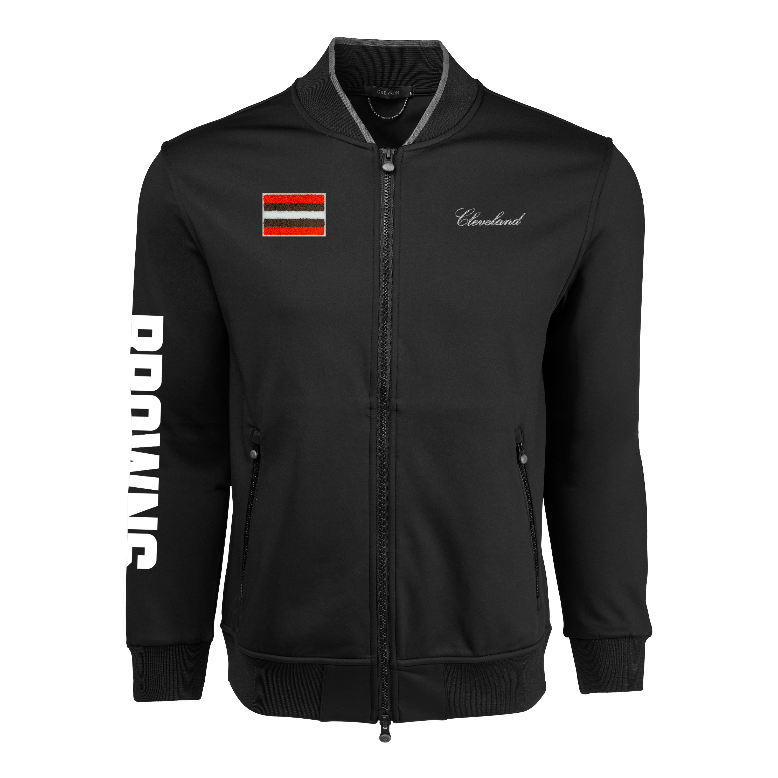 Cleveland Browns Sequoia Bomber Jacket Cleveland Browns Sequoia Bomber Jacket