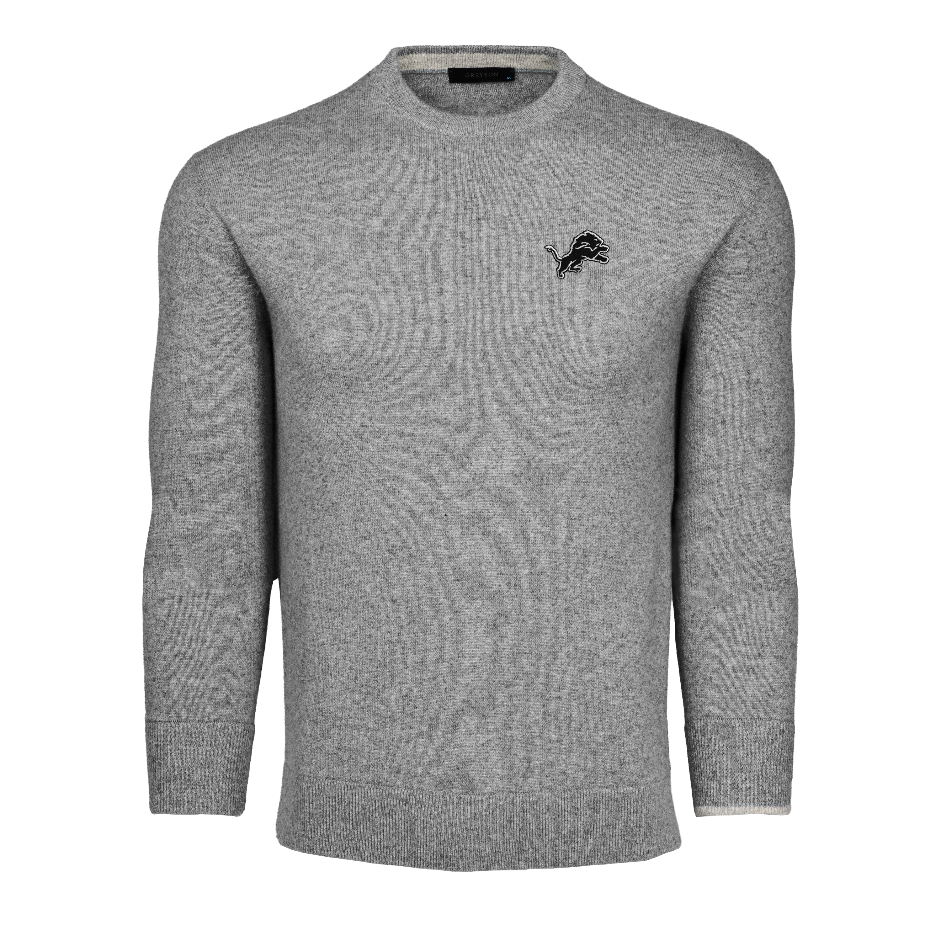 Mens Lions Cross Bones Tomahawk Crewneck Sweater | Greyson Clothiers